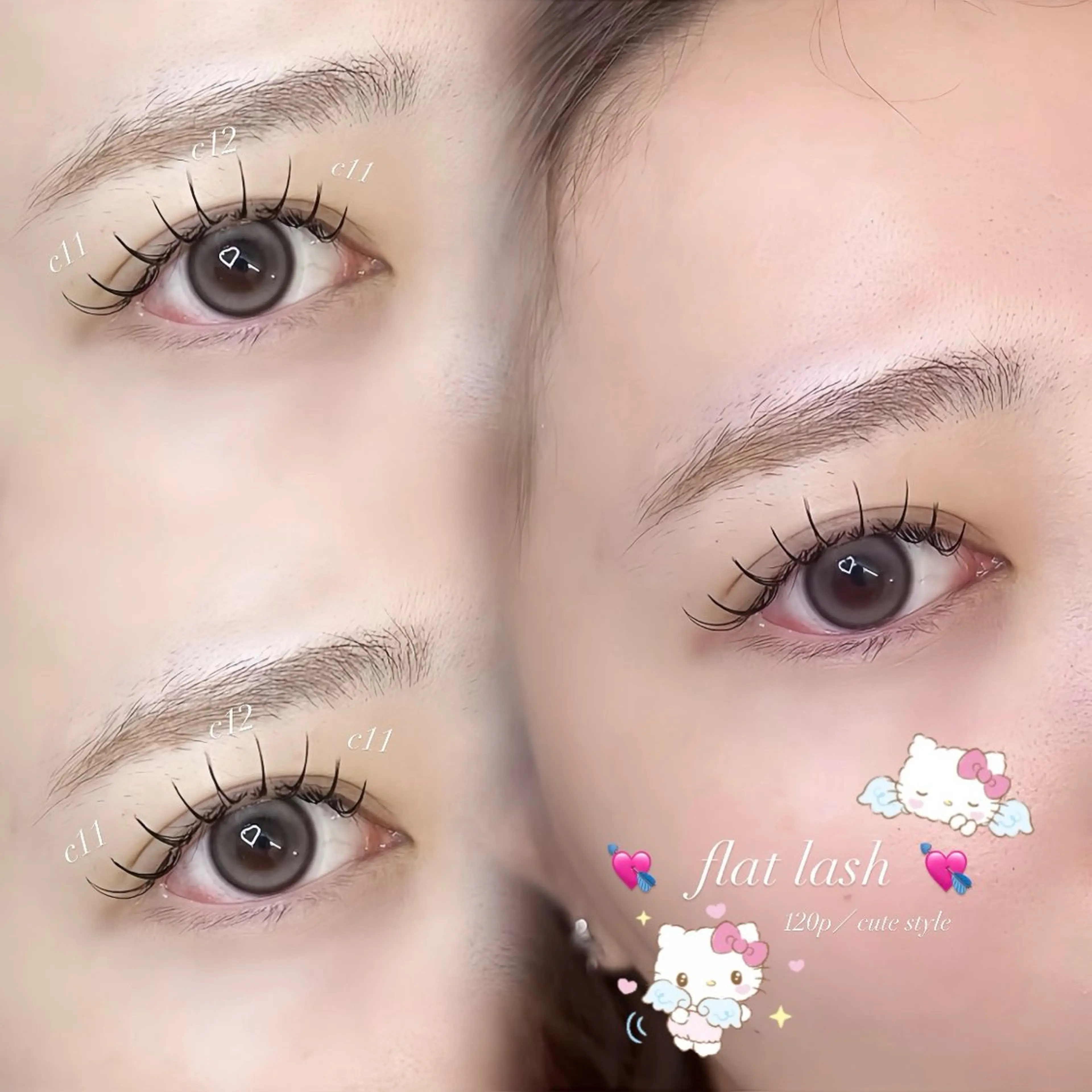 マツエク・マツパ 束感マツエク/梅田/ パリエク🎀Rioのマツエク・マツパデザイン