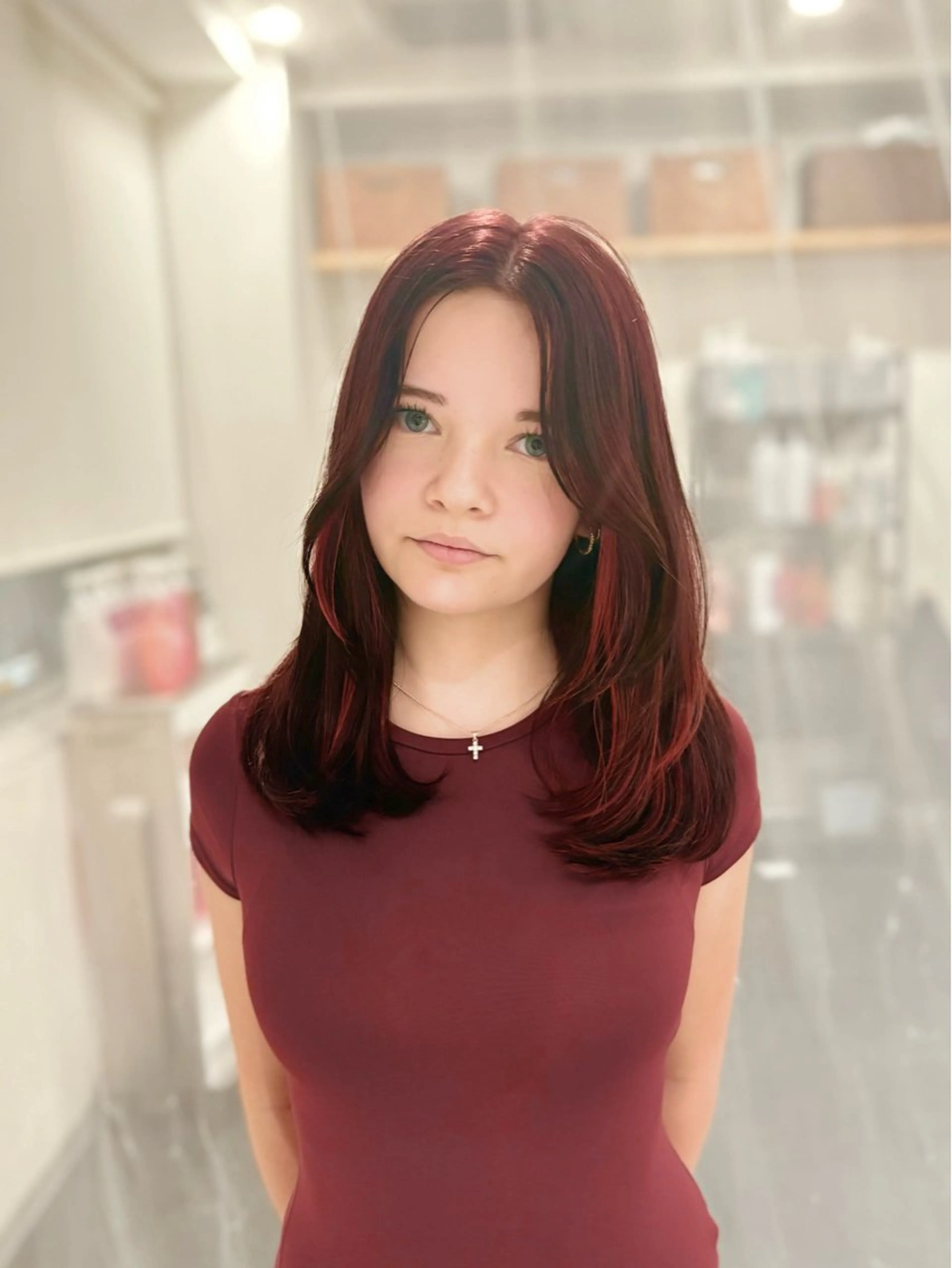 ロング カラー カット ヘアカラー トリートメント GaKu/ハイトーン /ブリーチ/ブロンドのヘアスタイル