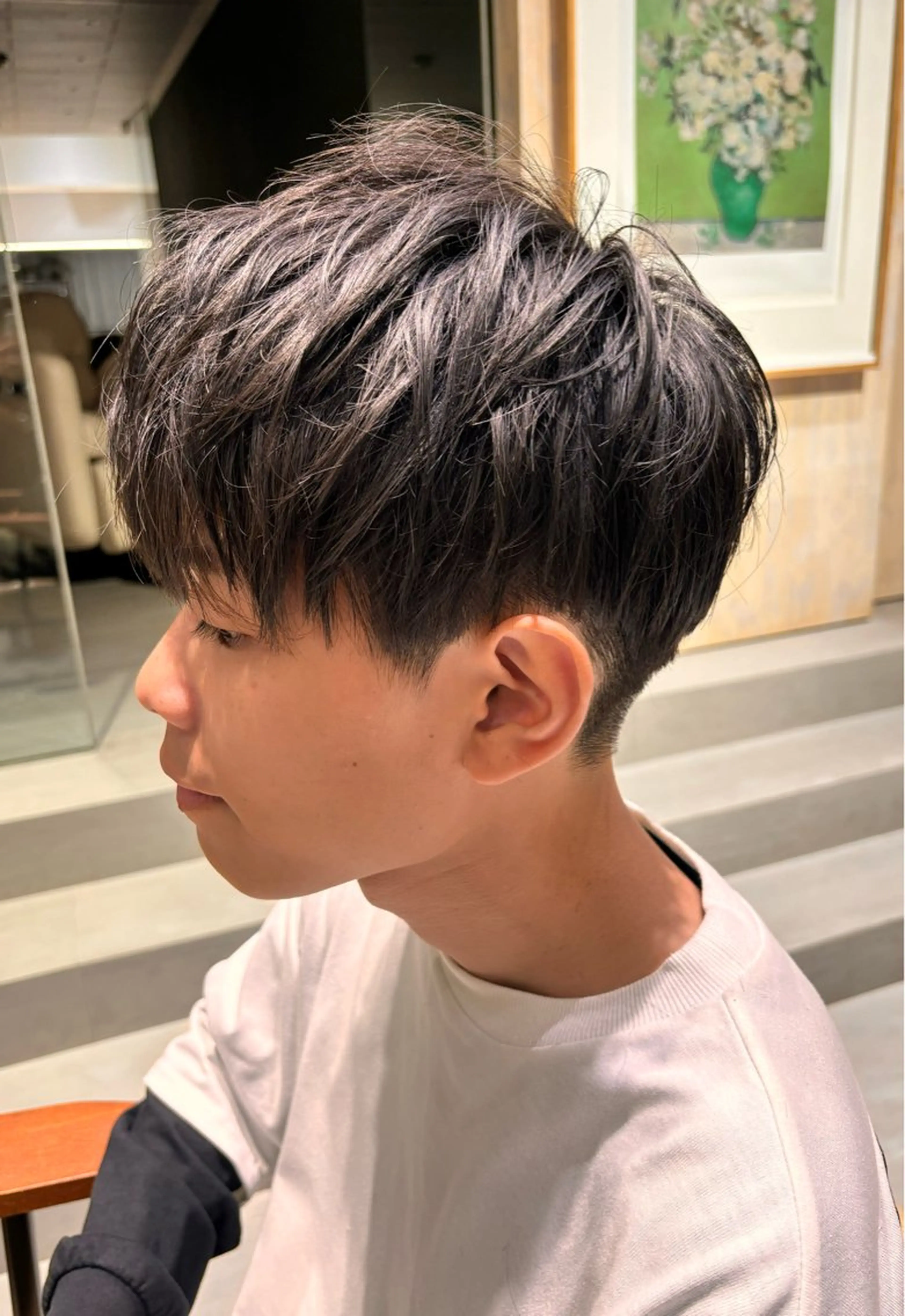 メンズカット+頭皮洗浄orシャンプーヘッドスパ付き✨の写真