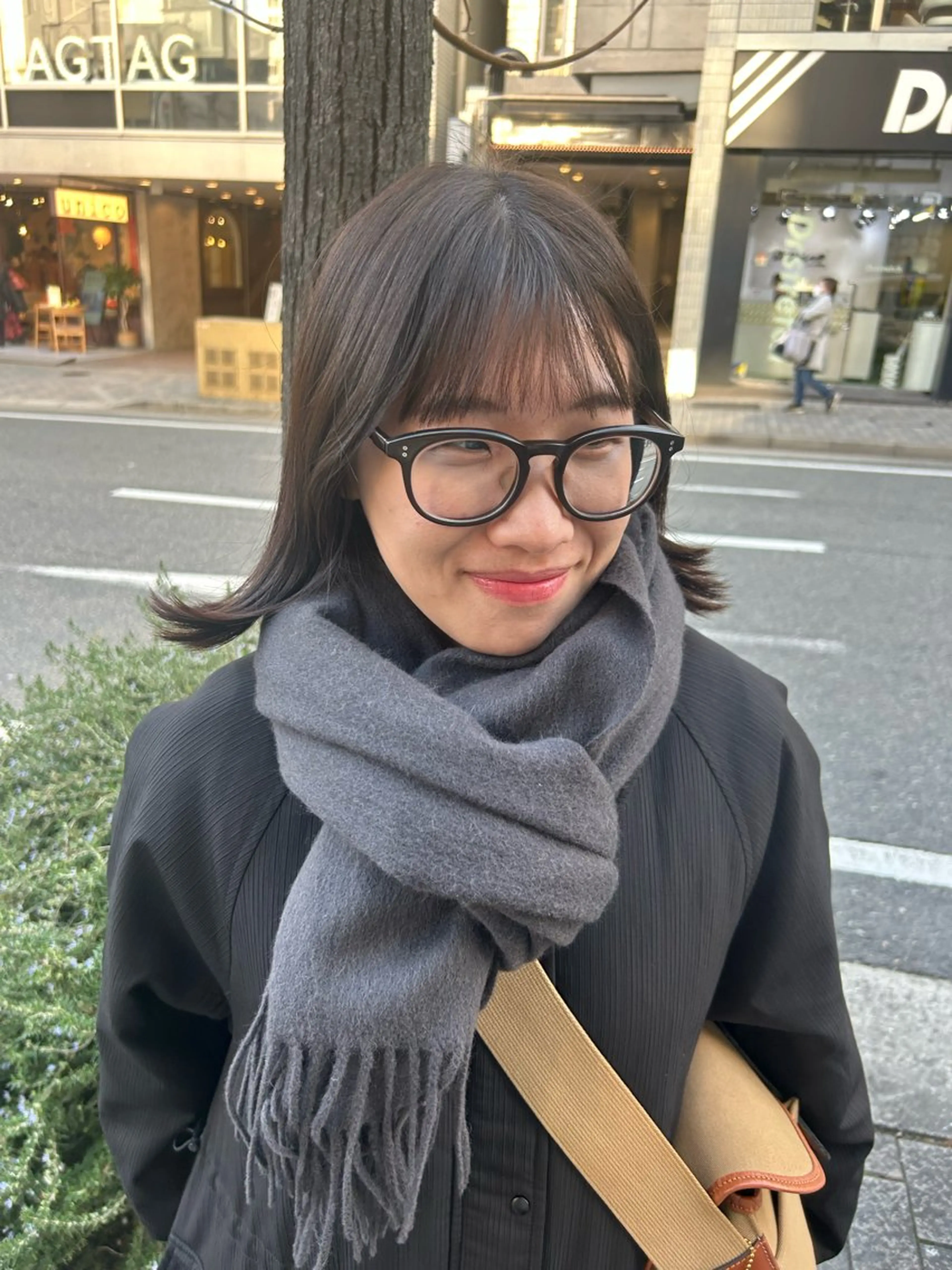 ミディアム カット ambiente所属・stylist 倉本恋のヘアスタイル