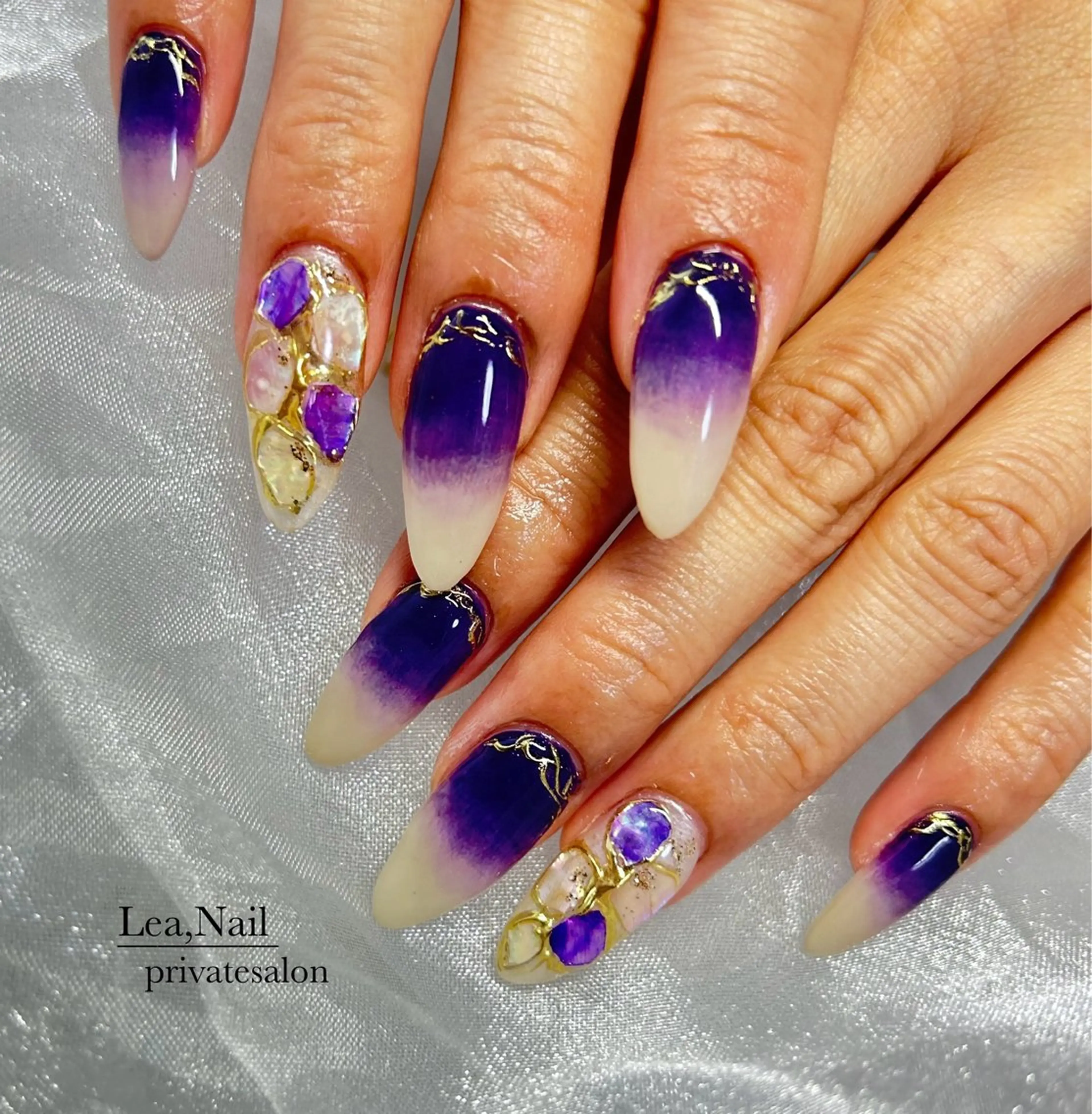 ネイル ハンドネイル Lea,Nail所属・松橋 愛のネイルデザイン