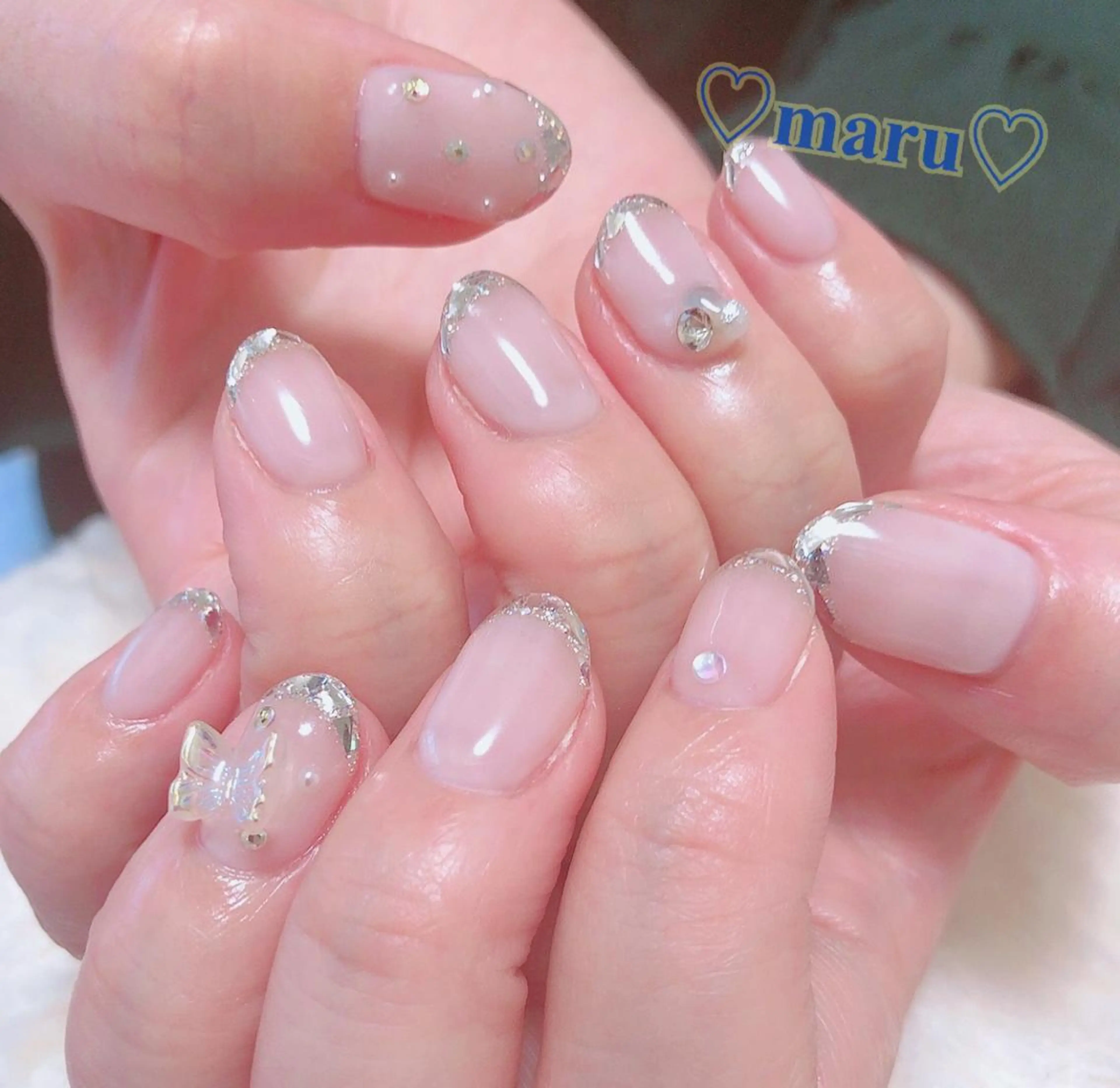 ネイル ハンドネイル フットネイル まるみ ♡のネイルデザイン