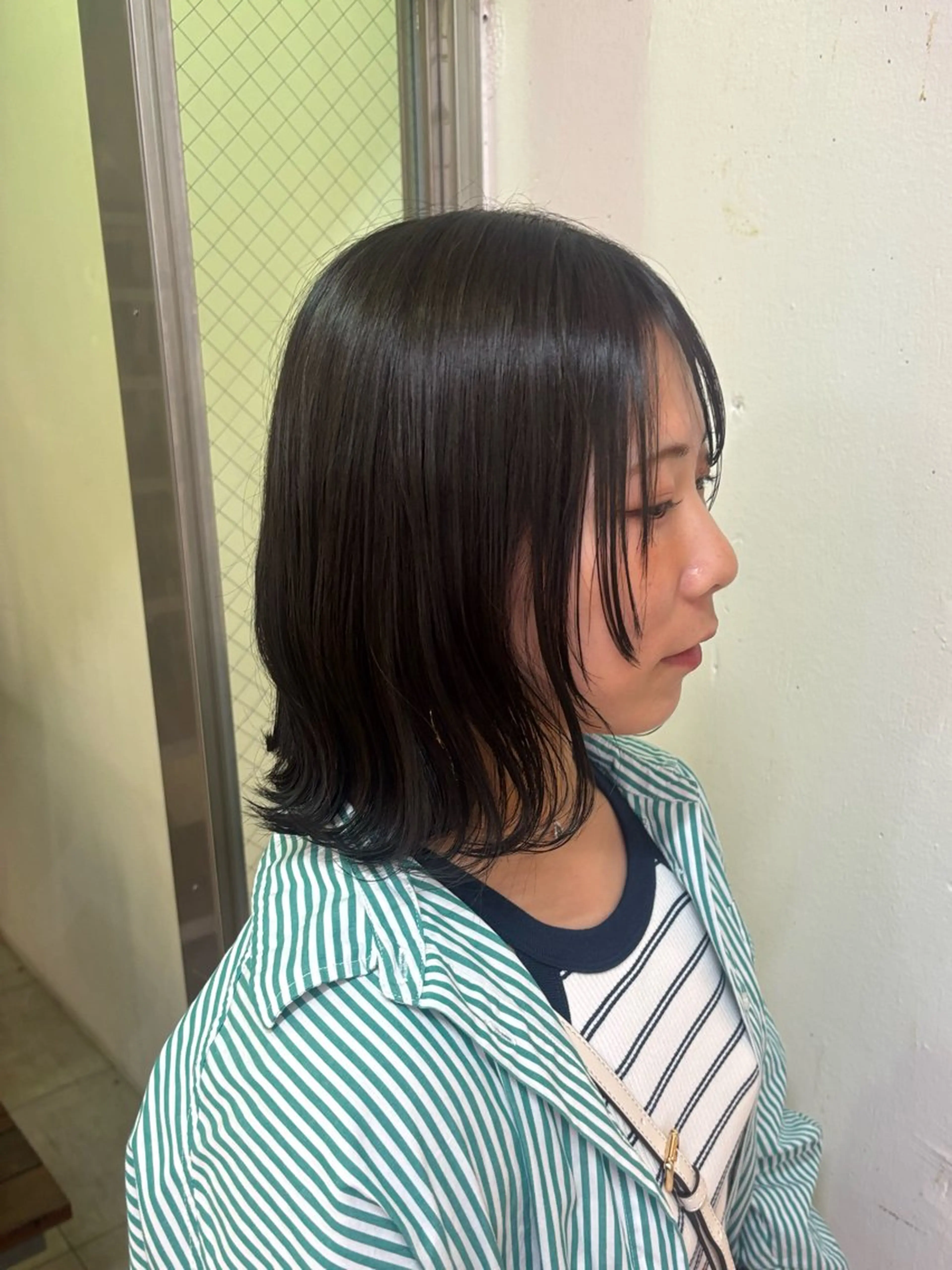 ミディアム カラー ボブ/メンズ/パーマ /Tamakiのヘアスタイル