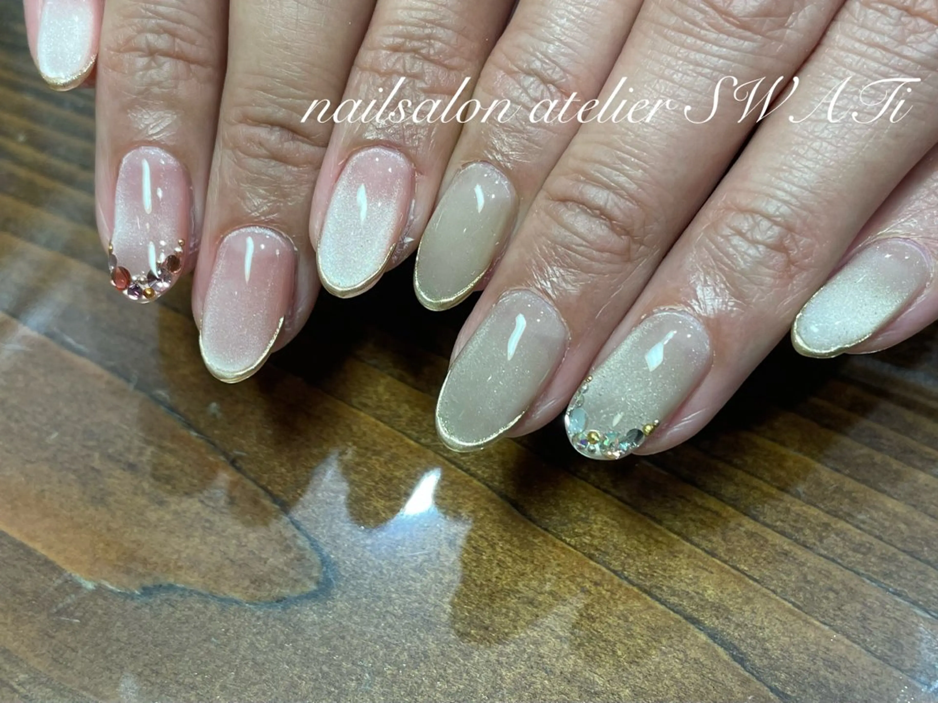 ネイル アートネイル ハンドネイル ヘアーサロン大野所属・nailsalon SWATiのネイルデザイン