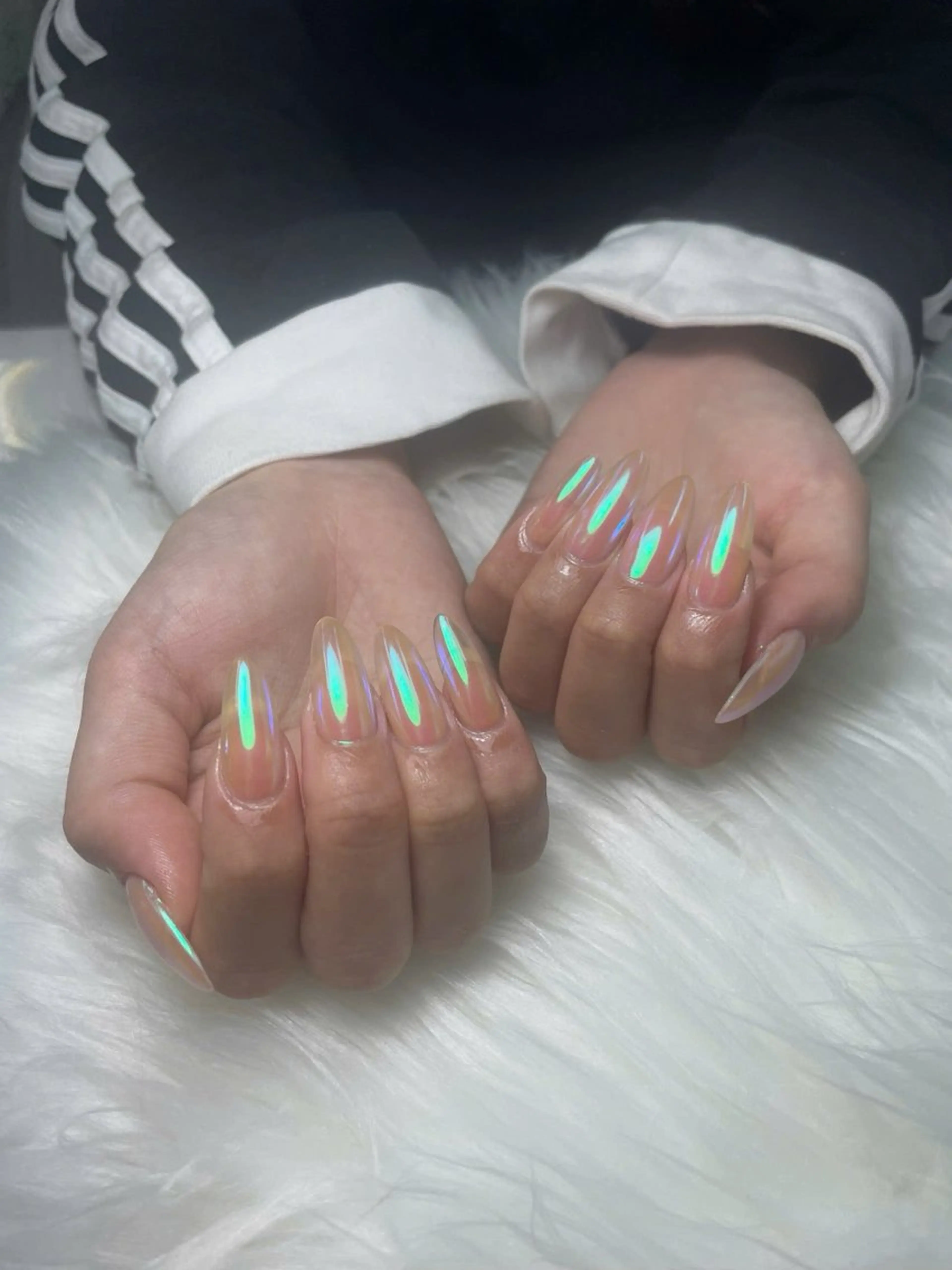 ネイル 韓国ネイル シンプルネイル ワンホンネイル ハンドネイル King Nail Cassieのネイルデザイン