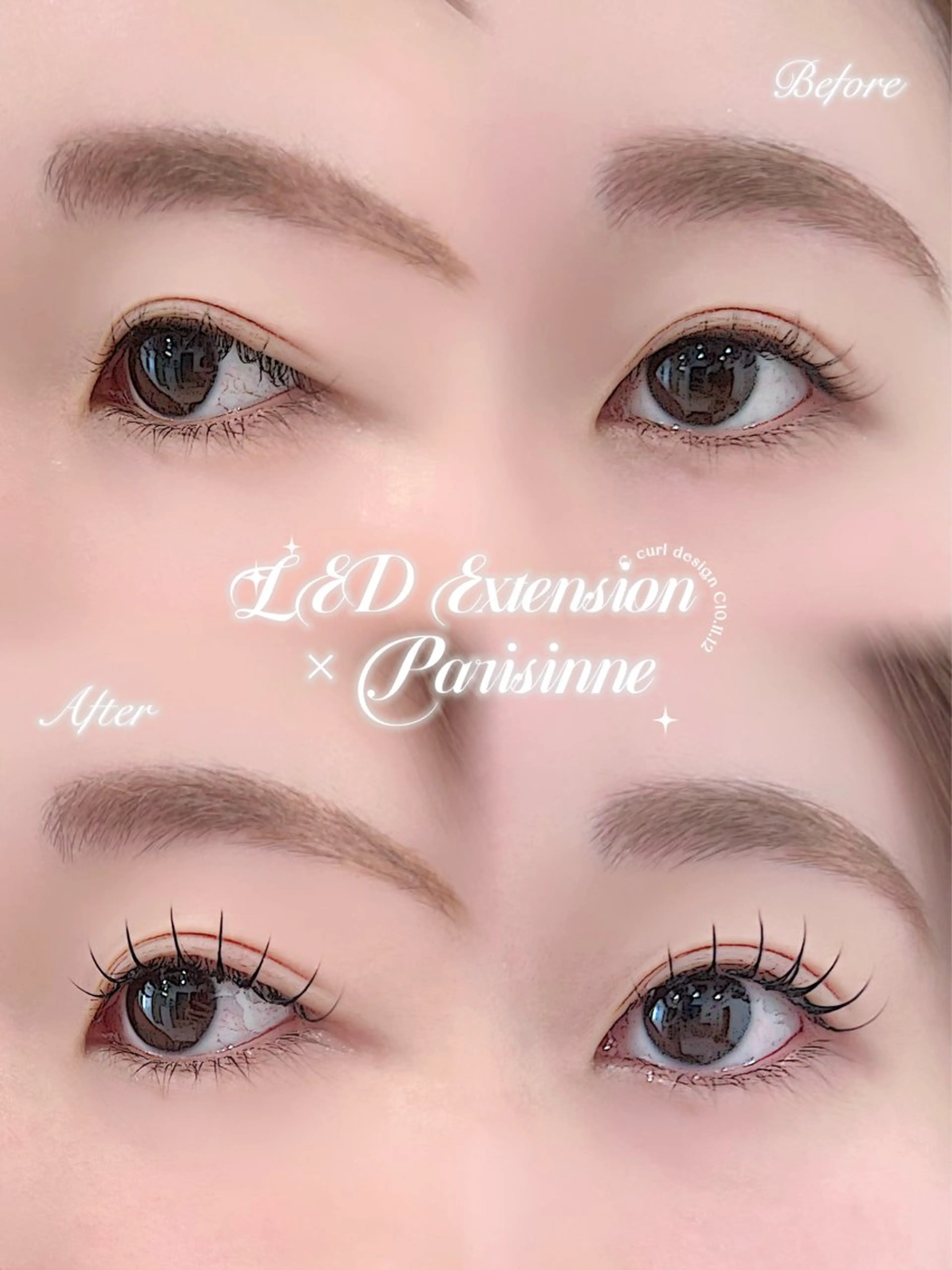 本日限定💜ミニモ限定超持続🩵LEDエクステ60分つけ放題❣️の写真