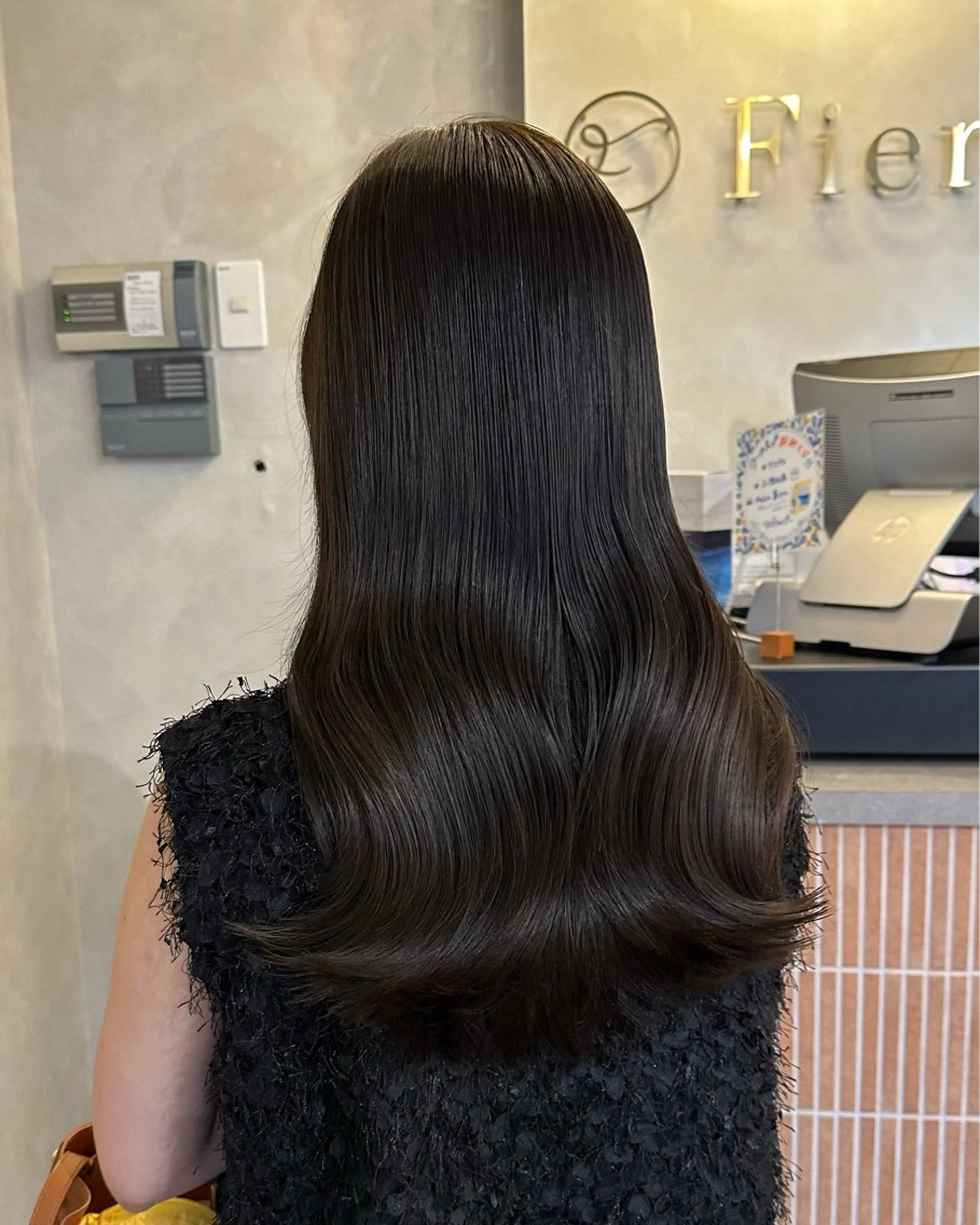 セミロング カット ヘアカラー トリートメント hayato / 梅田のヘアスタイル