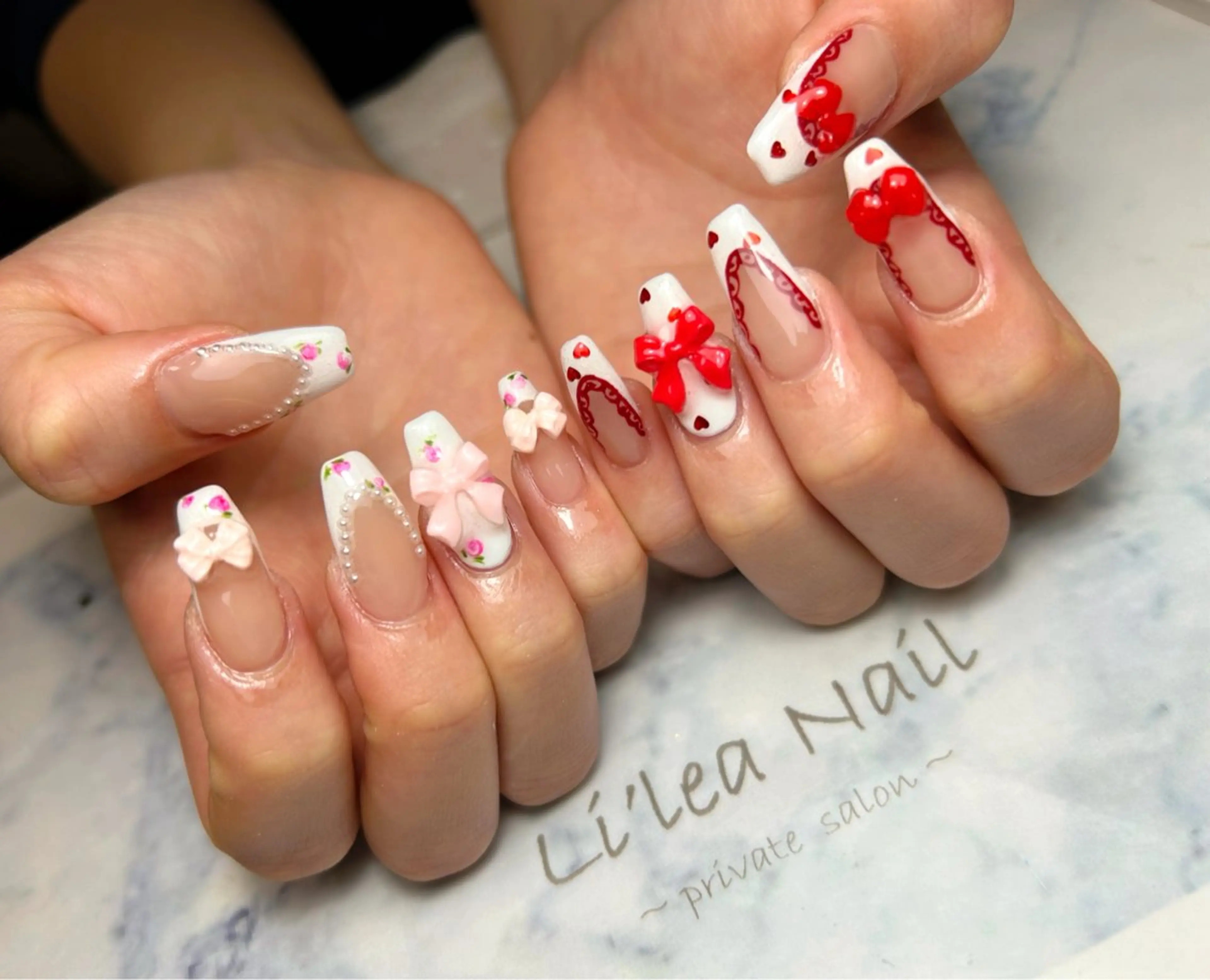 ネイル Li'leaNail AINAのネイルデザイン