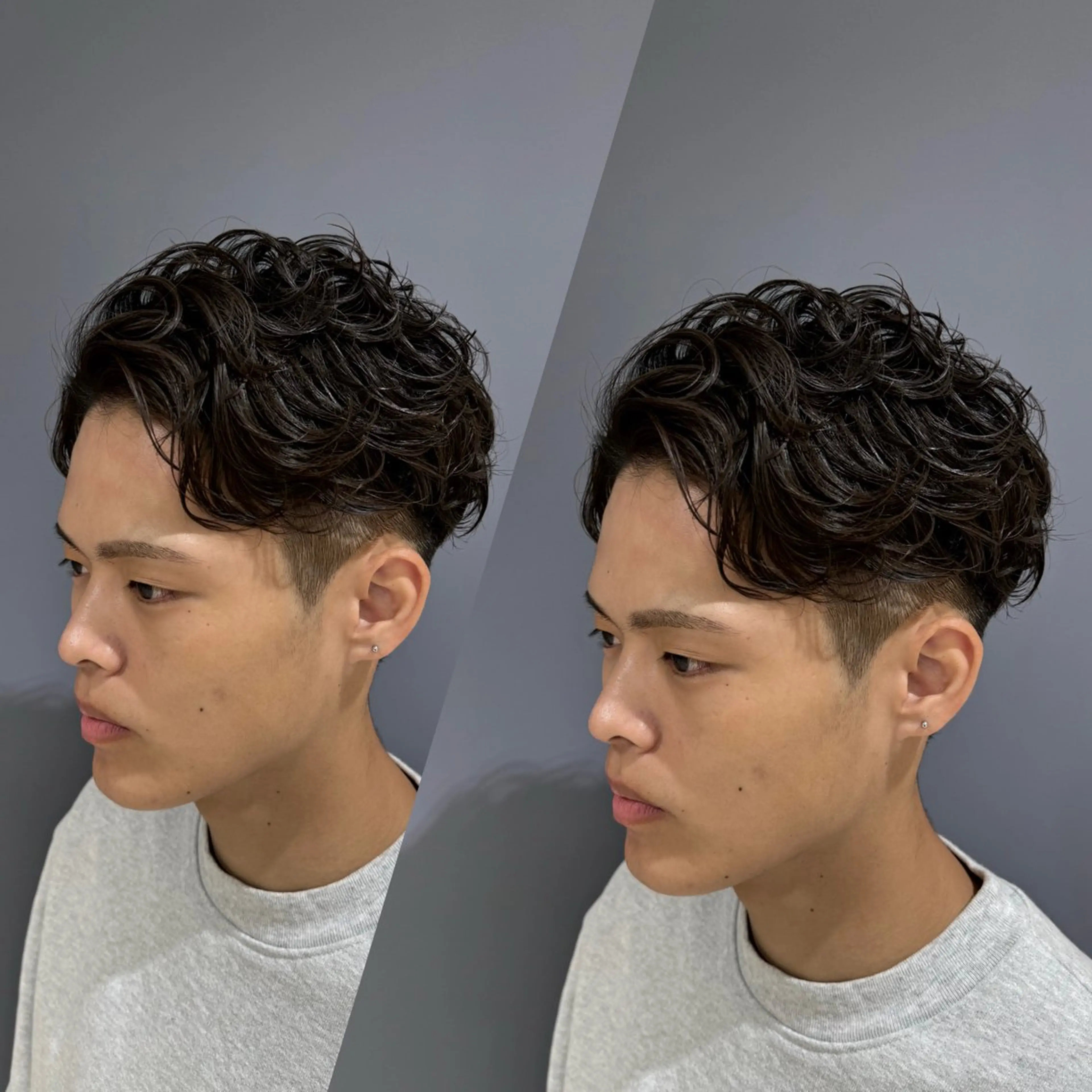 パーマ メンズ R/🤎 パーマ＆ブリーチ🔥のヘアスタイル