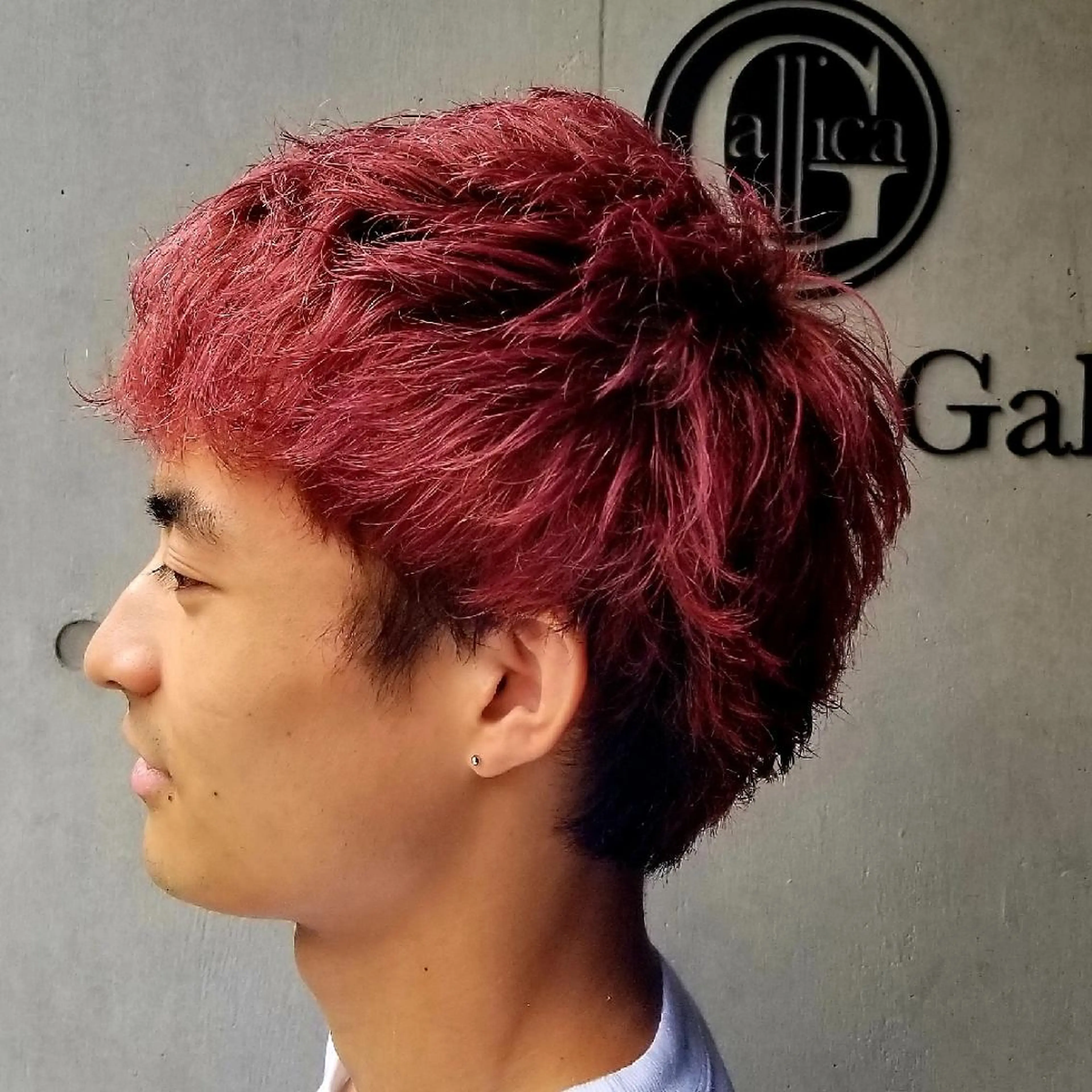 メンズ ヘアカラー La fith hair 池袋店所属・🔴赤み消し/ 艶カラー落合　優🔴のヘアスタイル