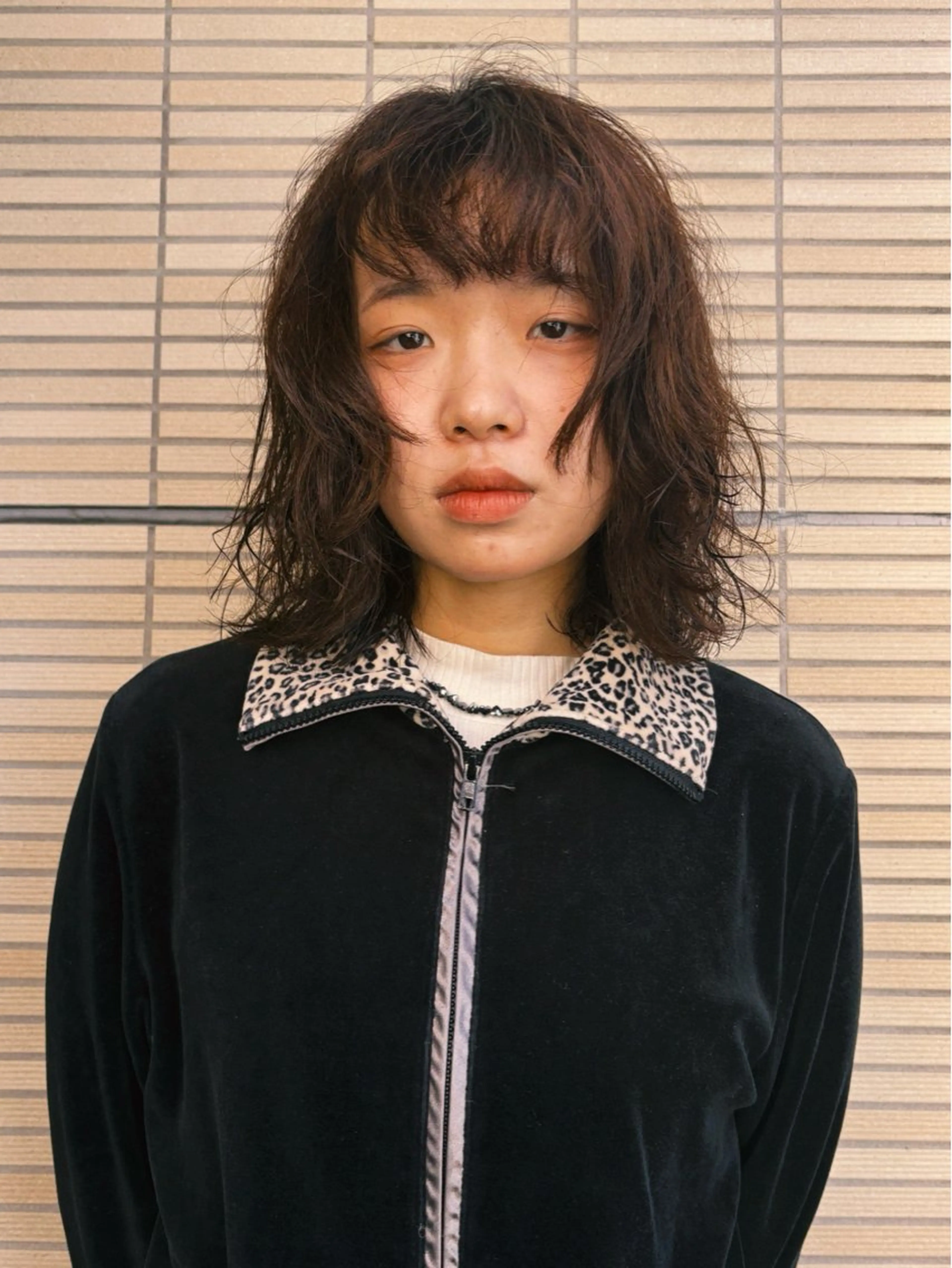 ミディアム パーマ パーマ/藤沢 湘南/HYOのヘアスタイル