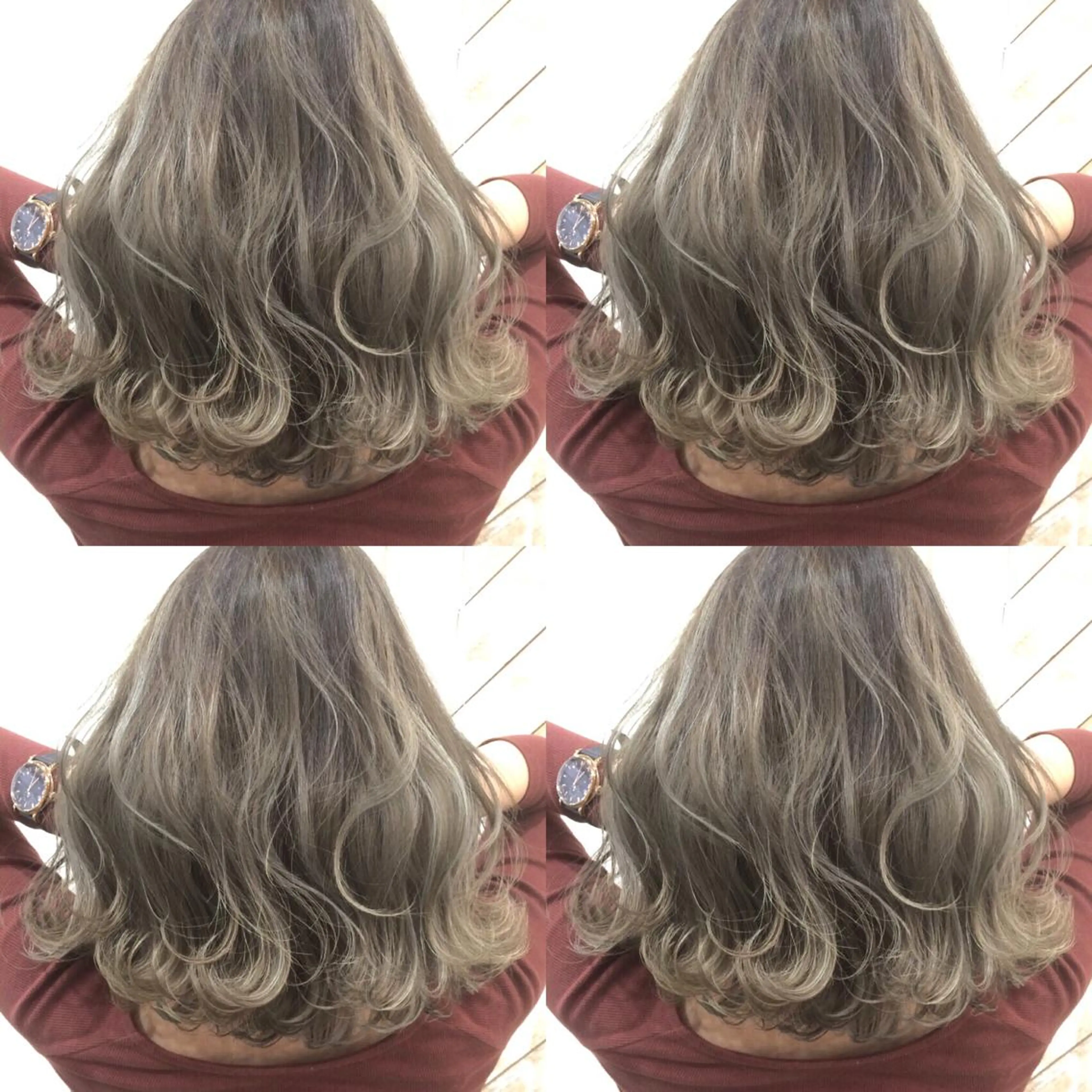ショート カラー ハイライトカラー 3Dハイライト ハイライト ヘアカラー トリートメント 井上 一平のヘアスタイル