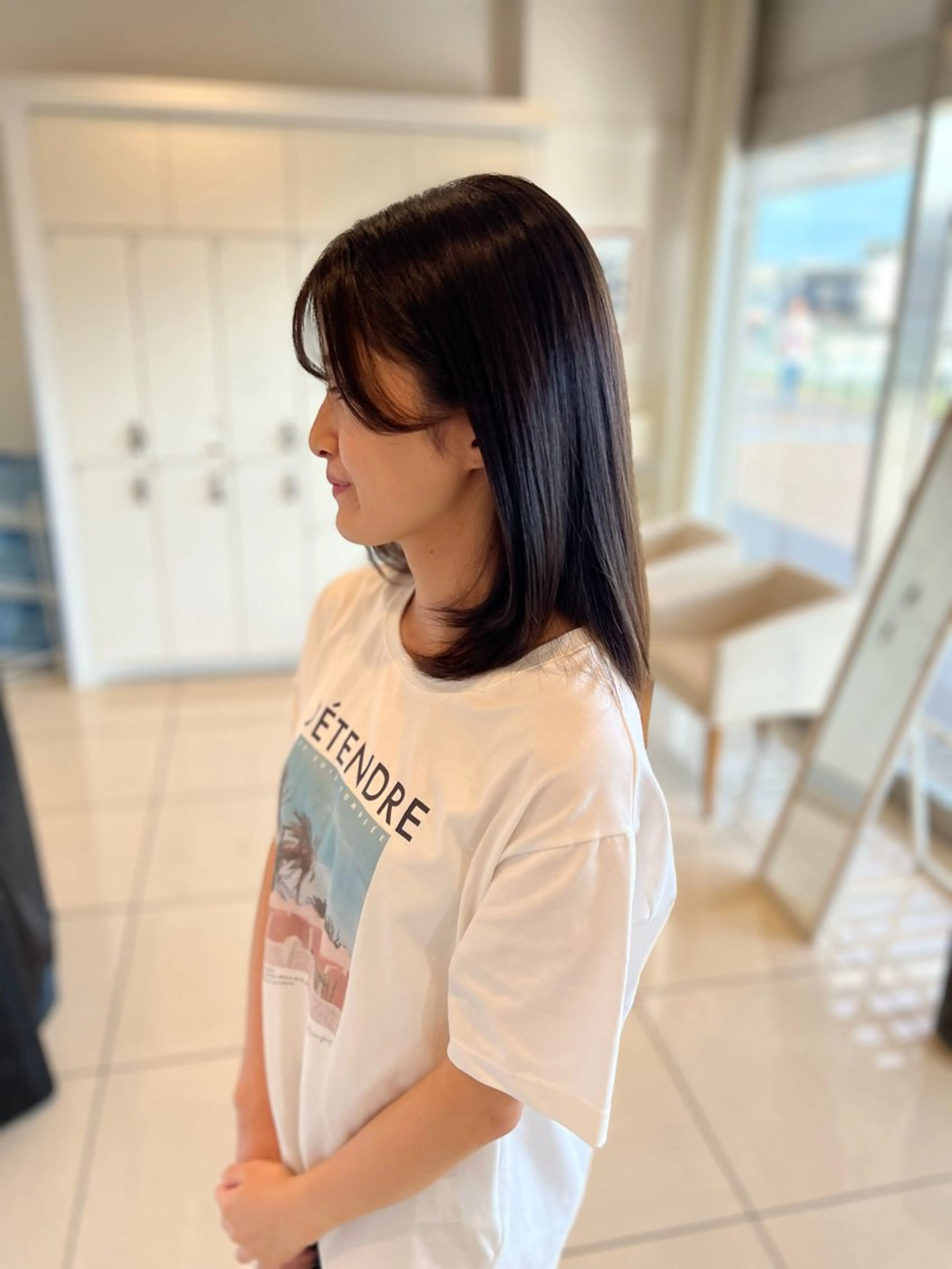 セミロング 金子 直樹のヘアスタイル