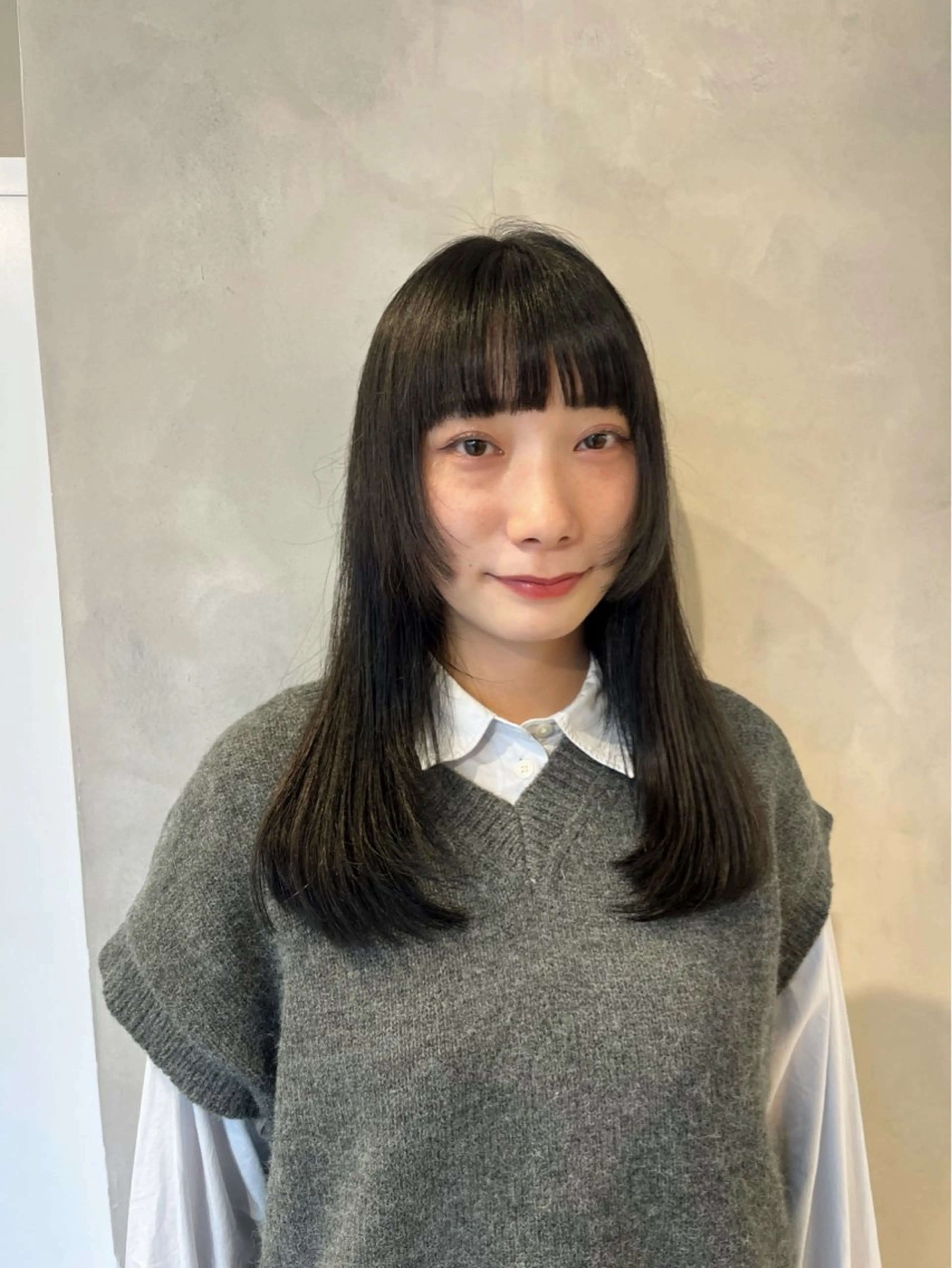 ☃️11.12月限定ｸｰﾎﾟﾝ☃️前髪カット＋フルカラー＋TOKIOトリートメント🌷艶髪/透明感カラーの写真