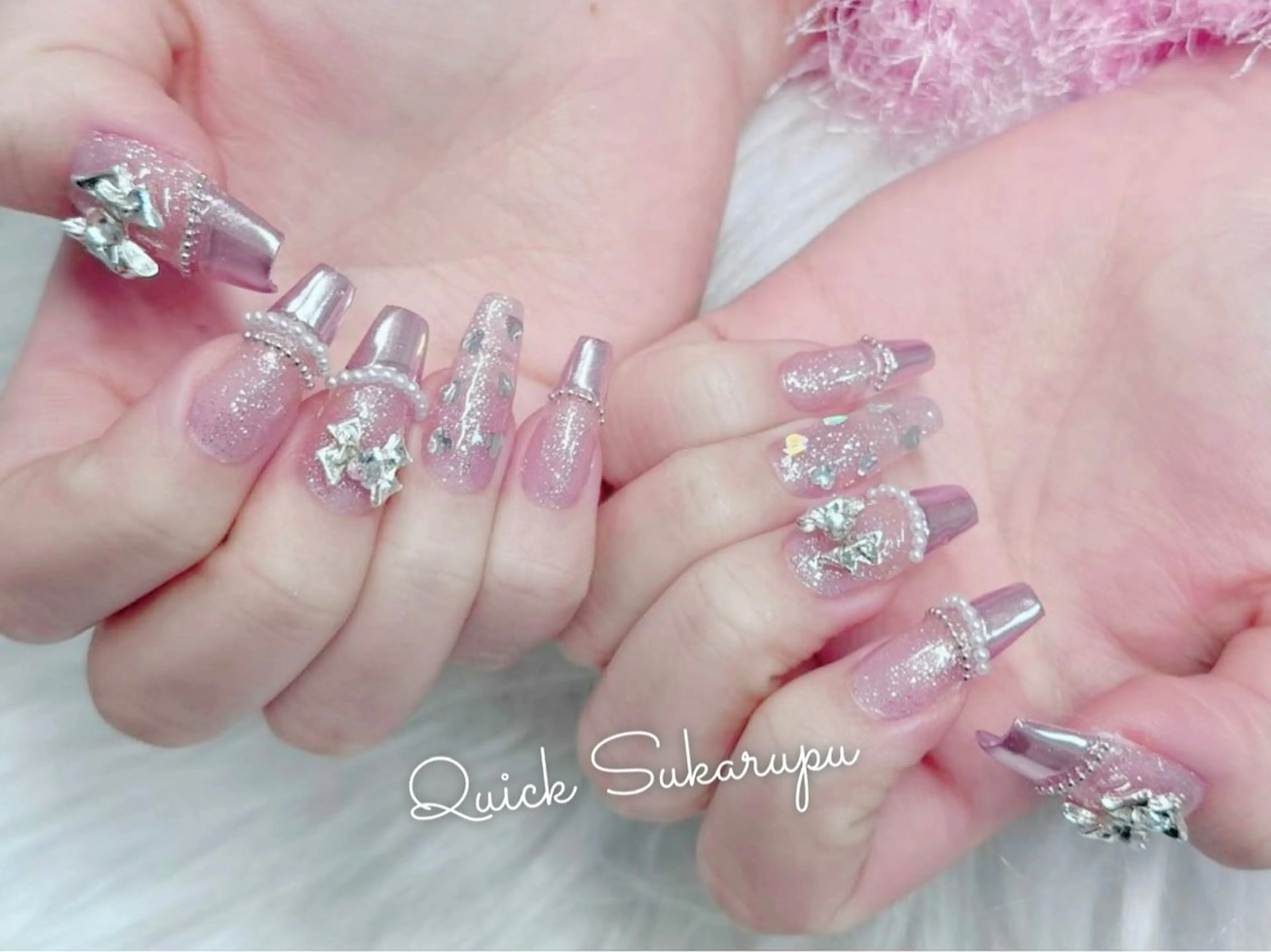 ネイル ハンドネイル Quick Sukarupu新宿のネイルデザイン