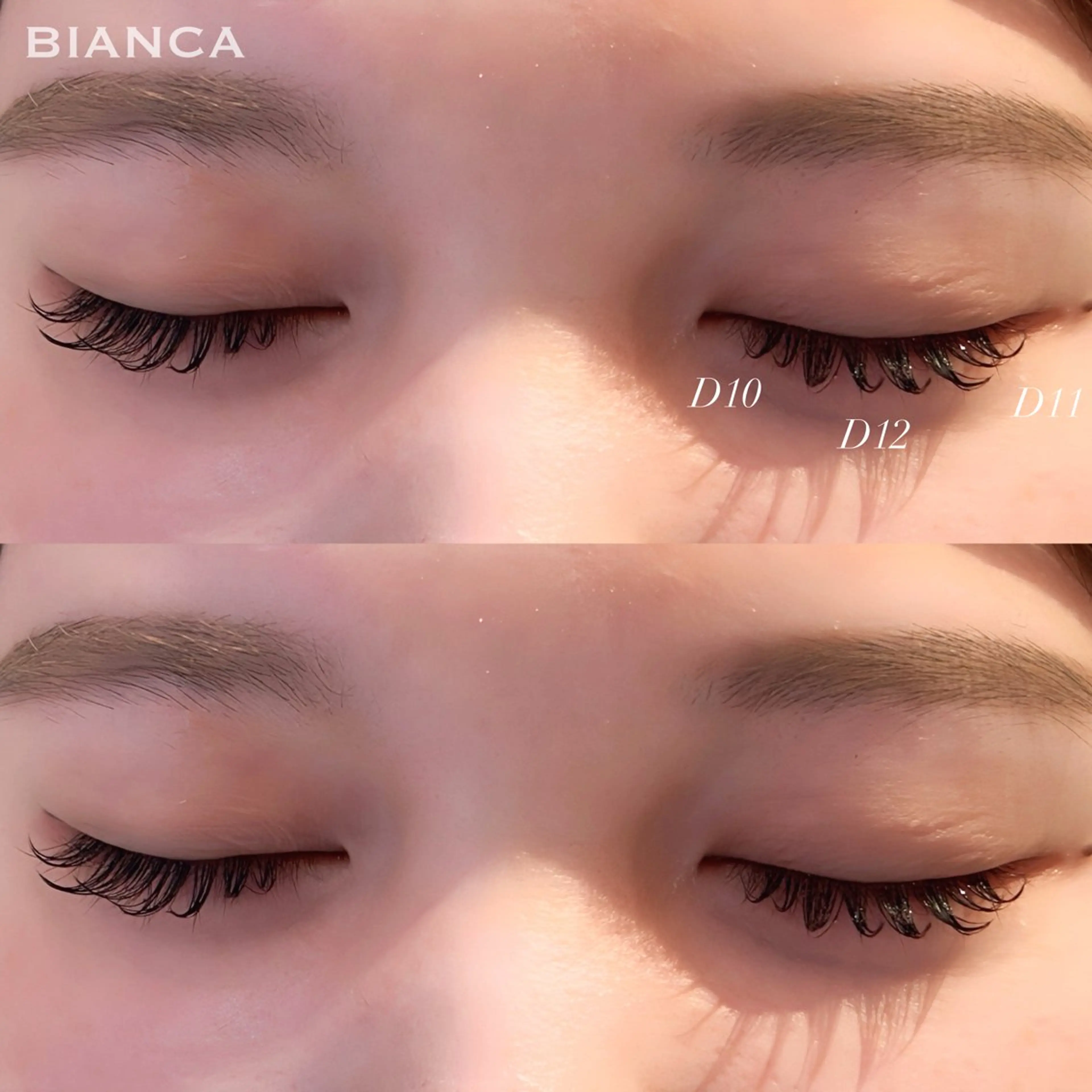 マツエク・マツパ キュート BIANCA/上大岡 /YUKARI/束感のマツエク・マツパデザイン