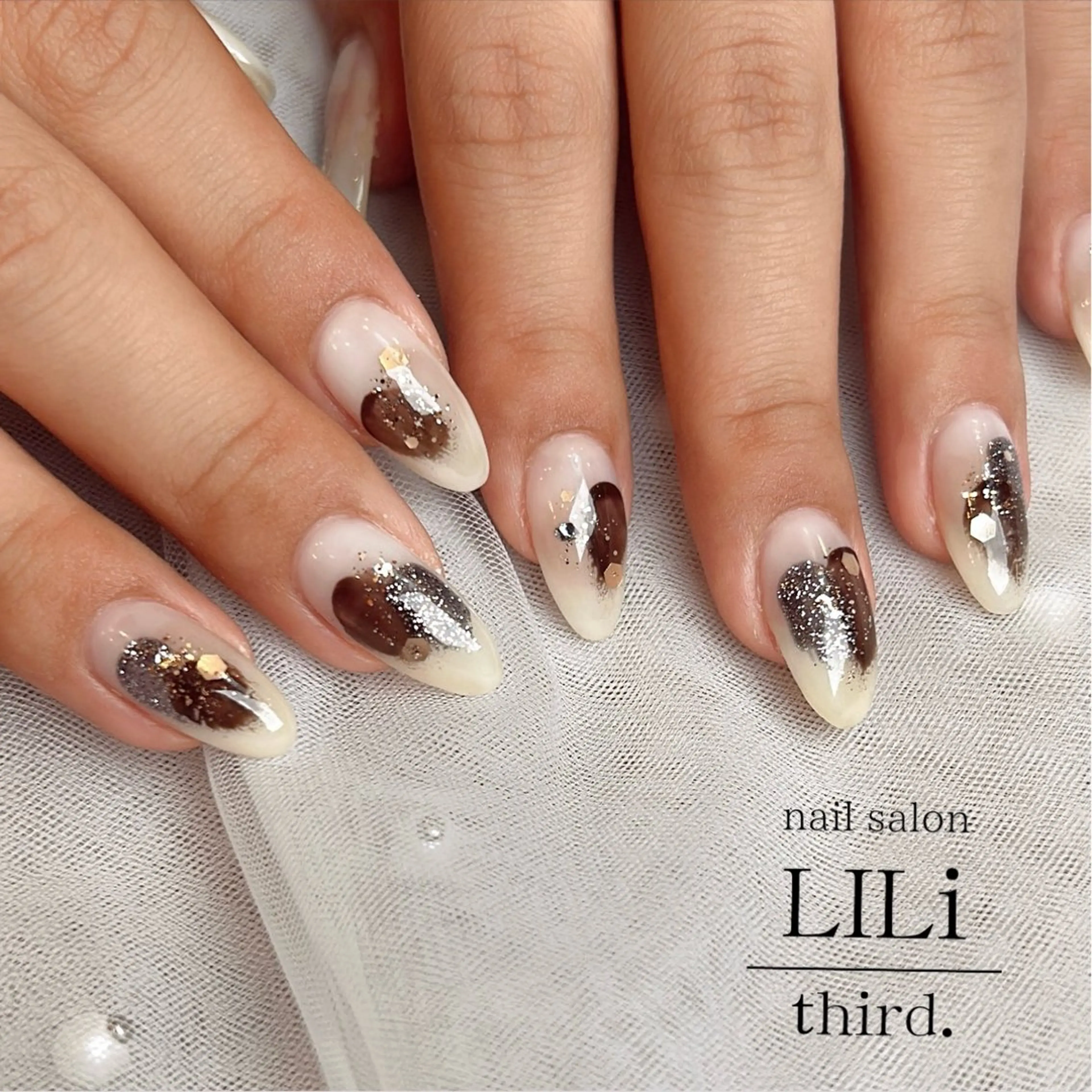 ネイル nail salon LILi third.所属・Saya ᵕ̈*のネイルデザイン