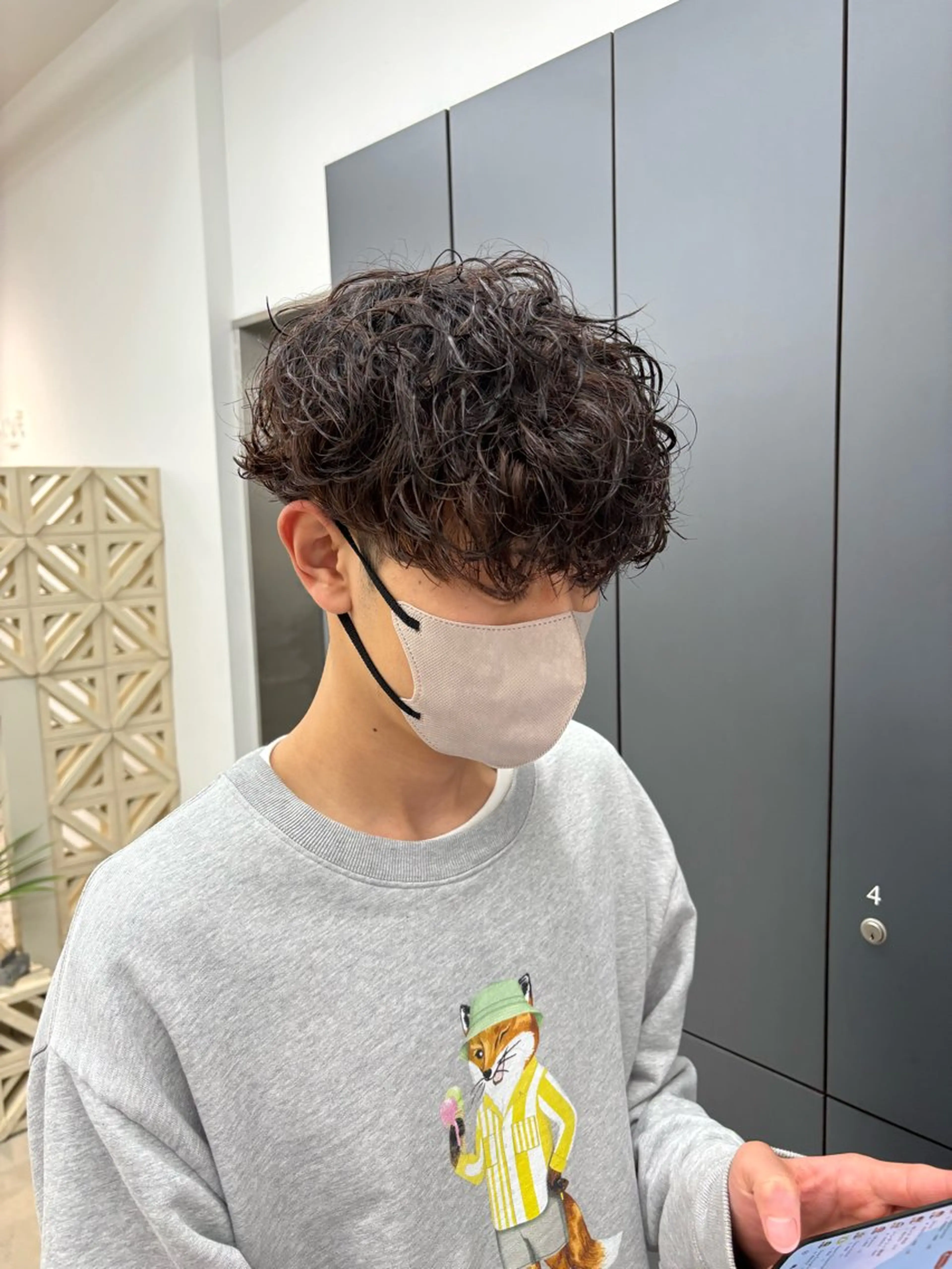 パーマ メンズ マッシュ カット パーマ メンズ特化/パーマ /名駅/SUMIのヘアスタイル