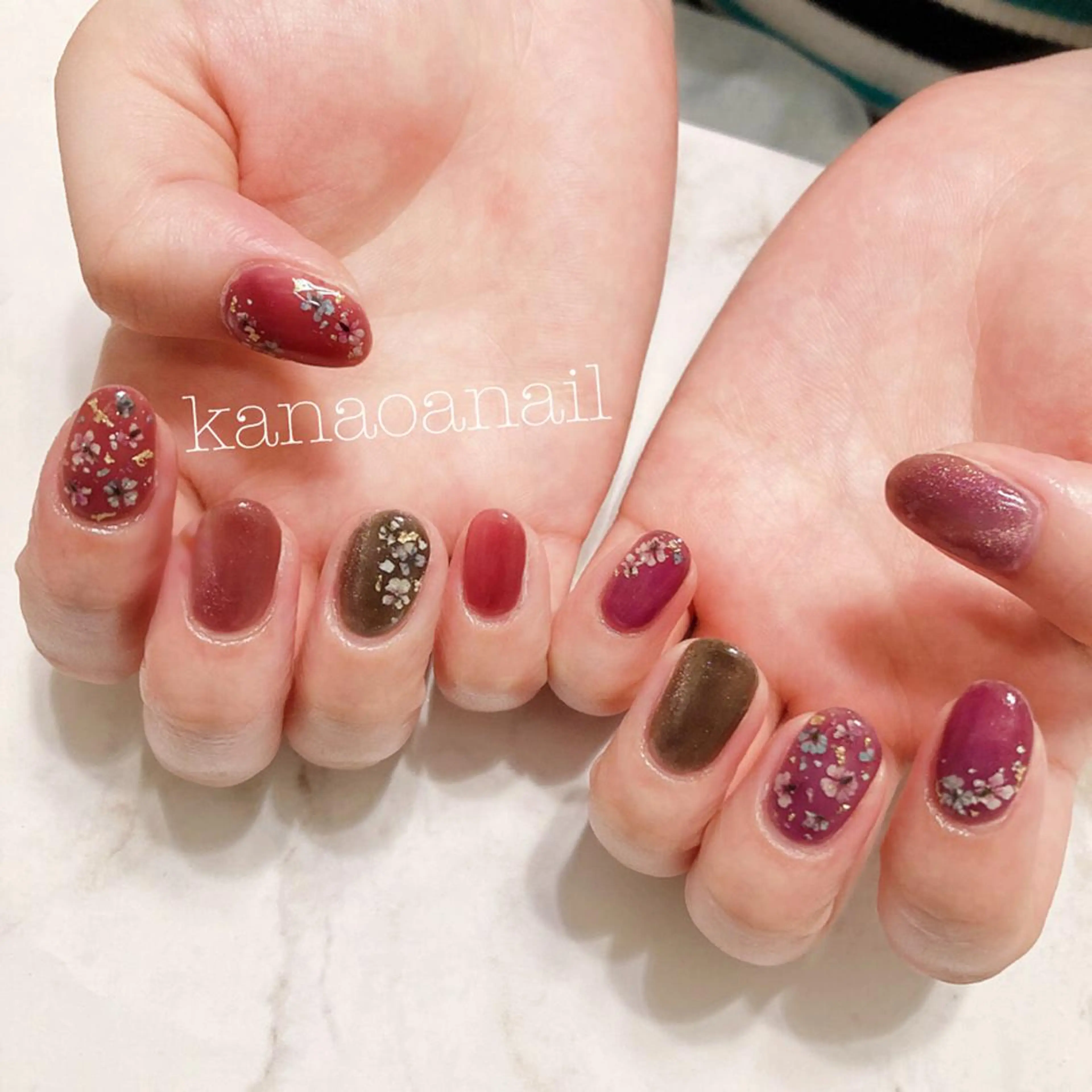 ネイル kanaoa nailのネイルデザイン
