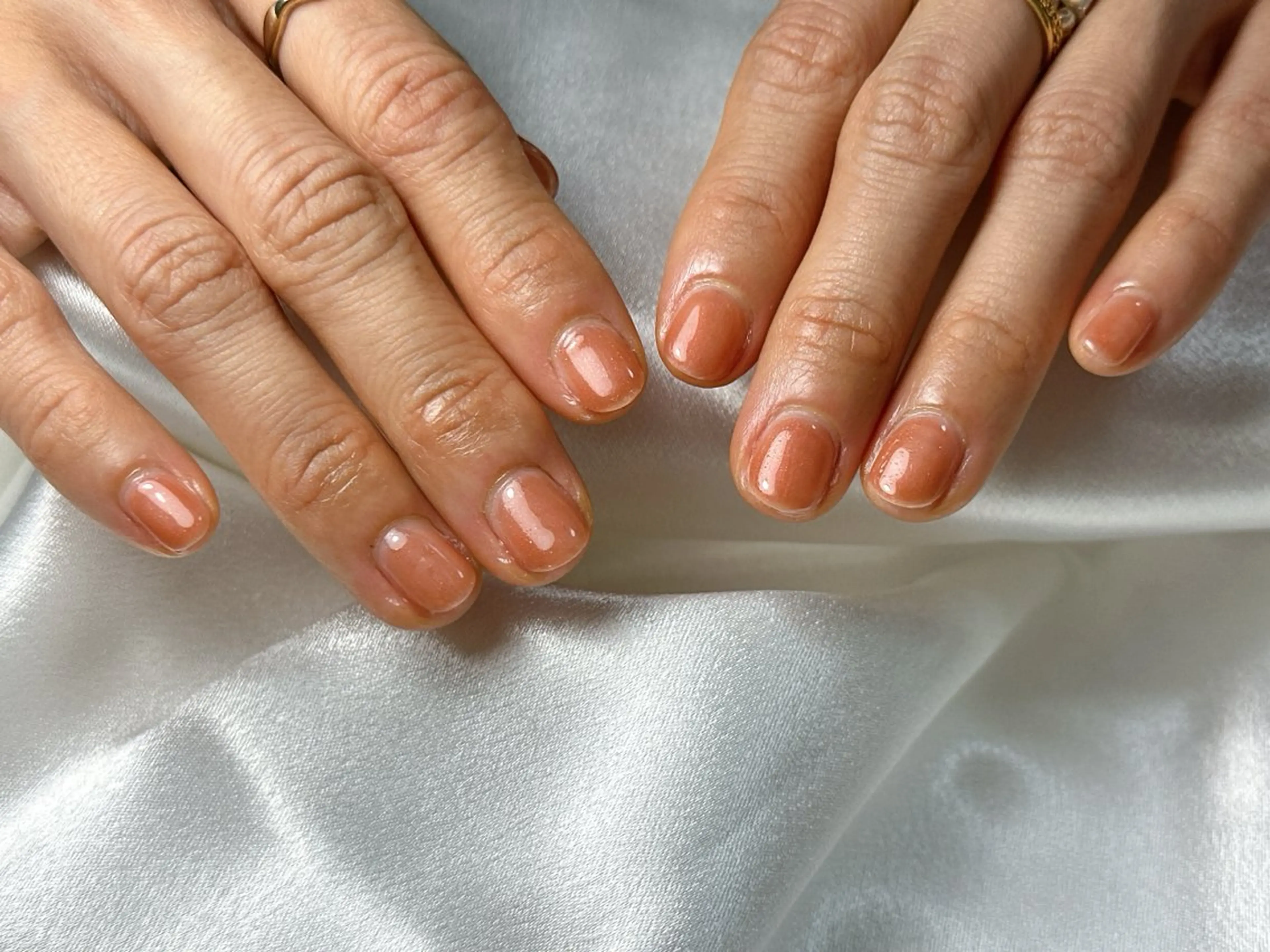 ネイル オーロラネイル フットネイル フレンチネイル ジェルネイル ハート ハンドネイル kiki nail たまプラーザのネイルデザイン