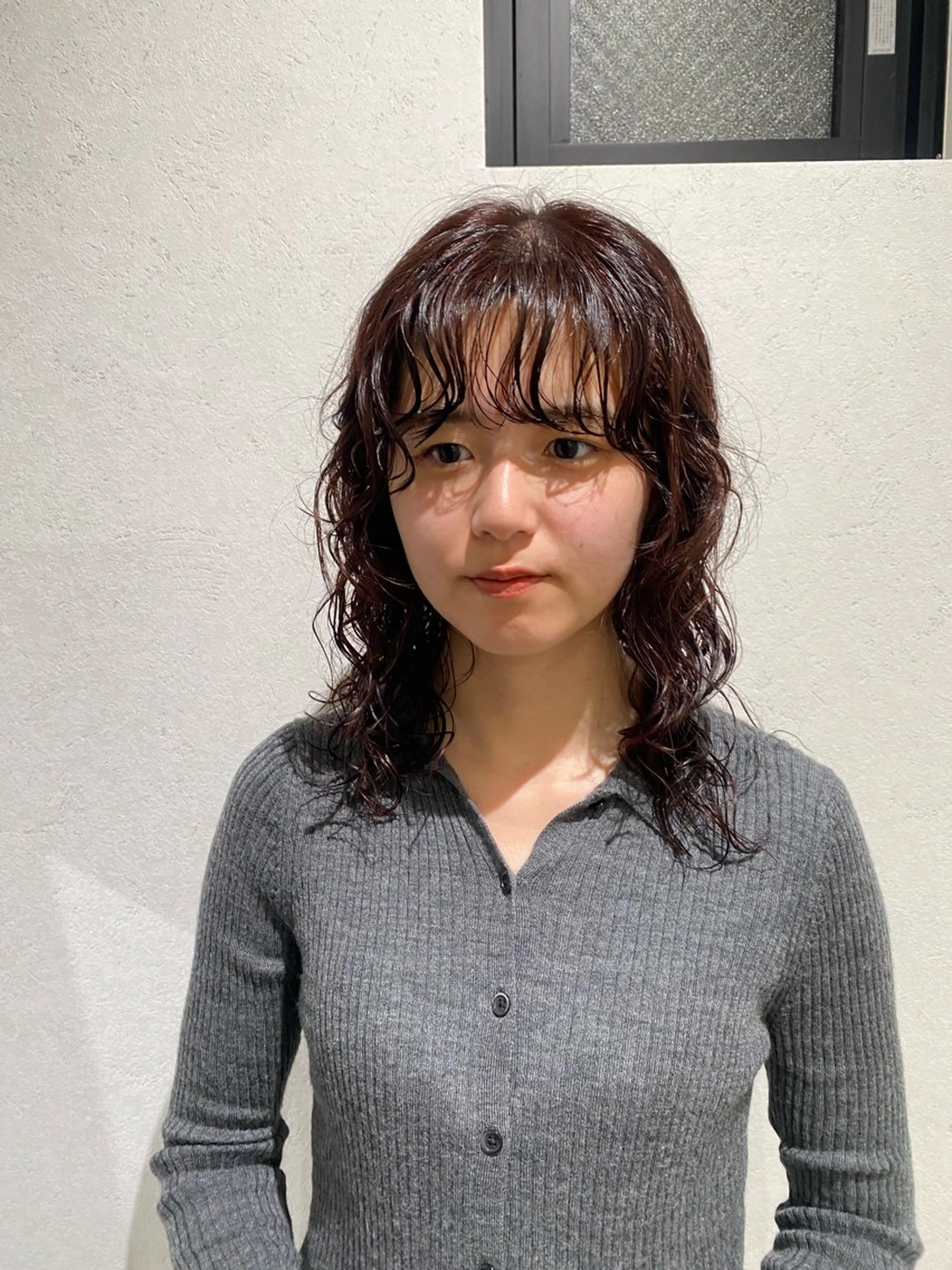 セミロング 🌀ボブ／ミディアム パーマ🌀ayaのヘアスタイル