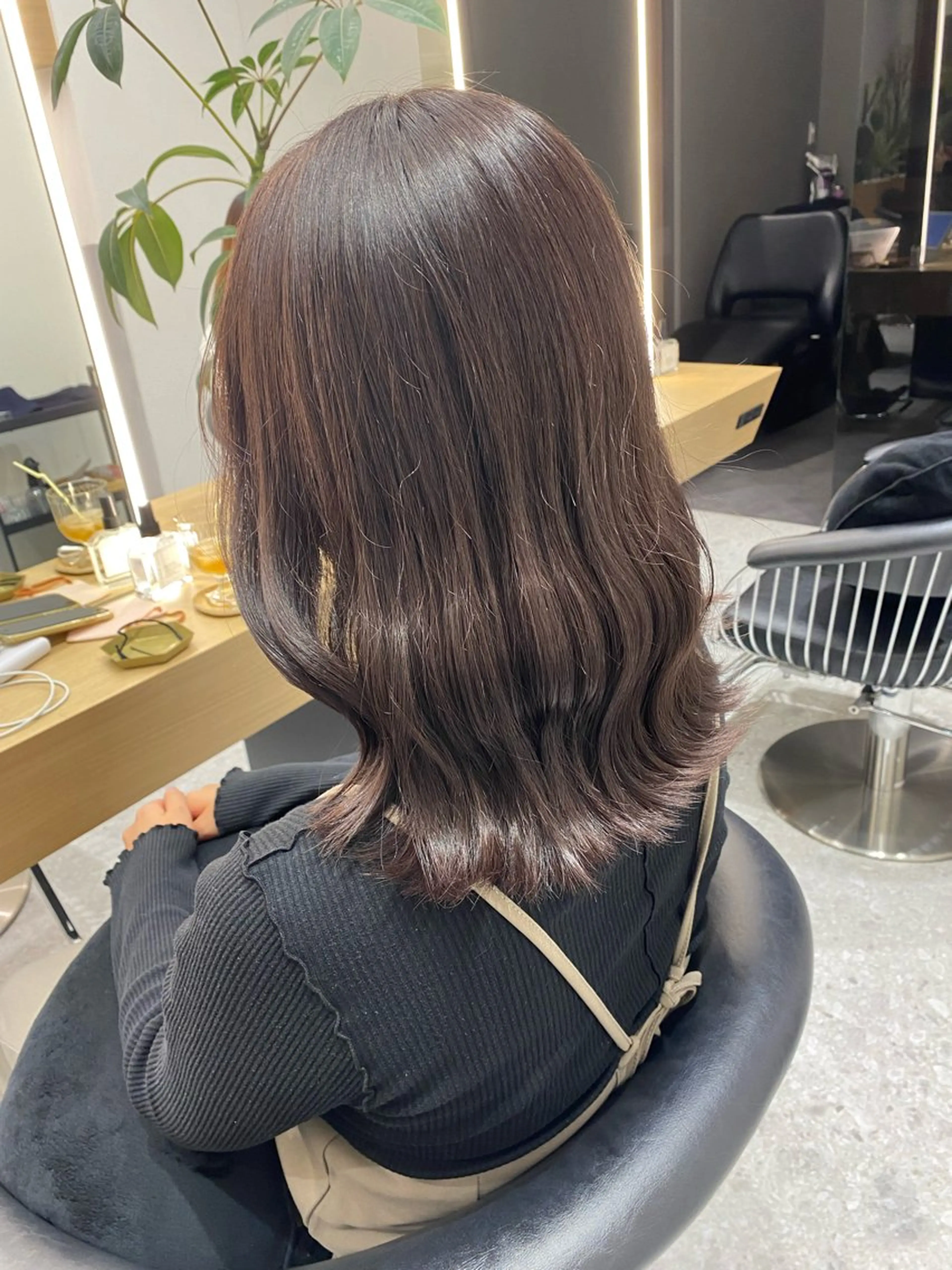 カラー Misaki ║ツヤカラーのヘアスタイル