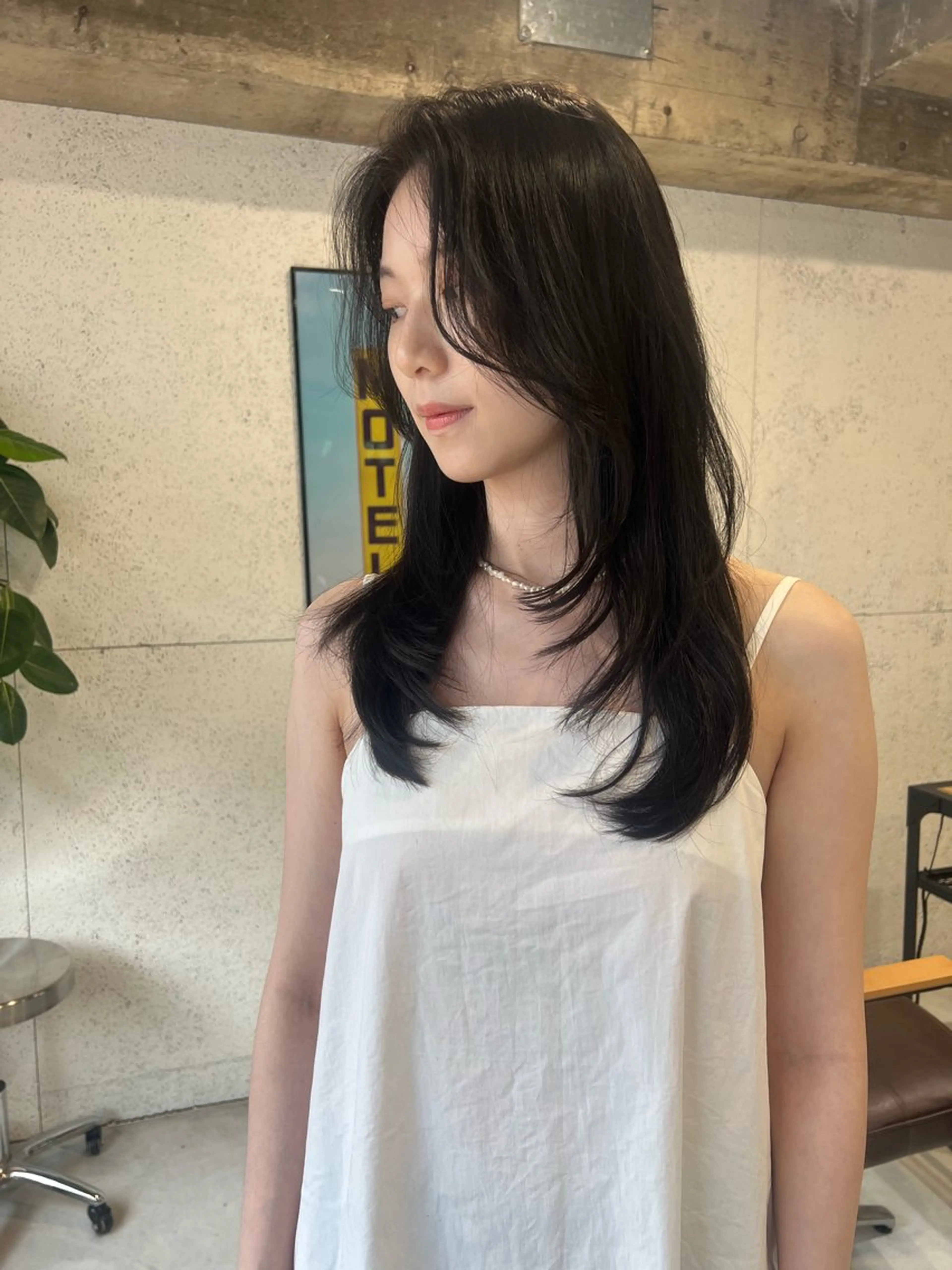 ロング カラー レイヤーカット モテ髪クリエイター 【成田修平】のヘアスタイル