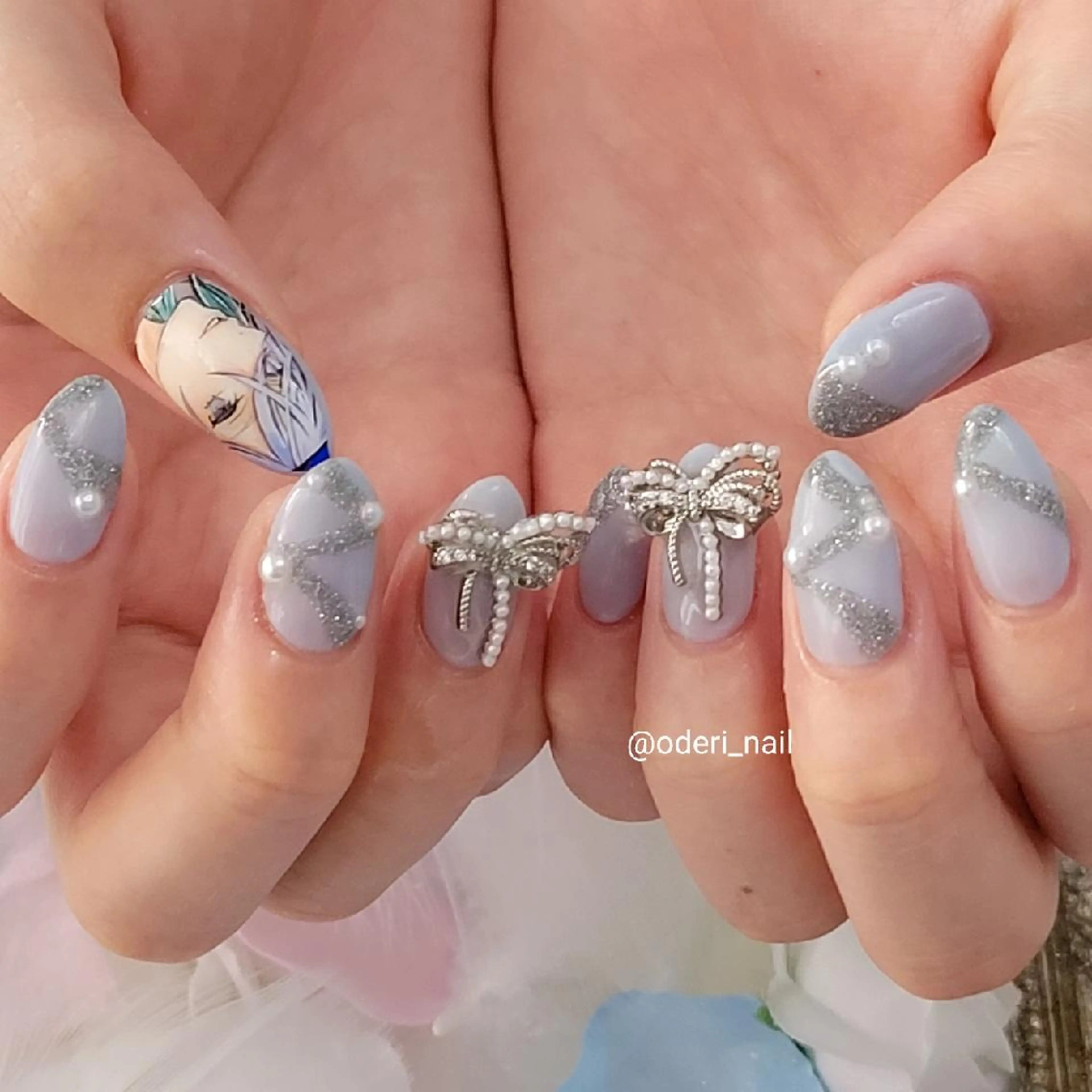 ネイル アートネイル ジェルネイル おで@ oderi_nailのネイルデザイン