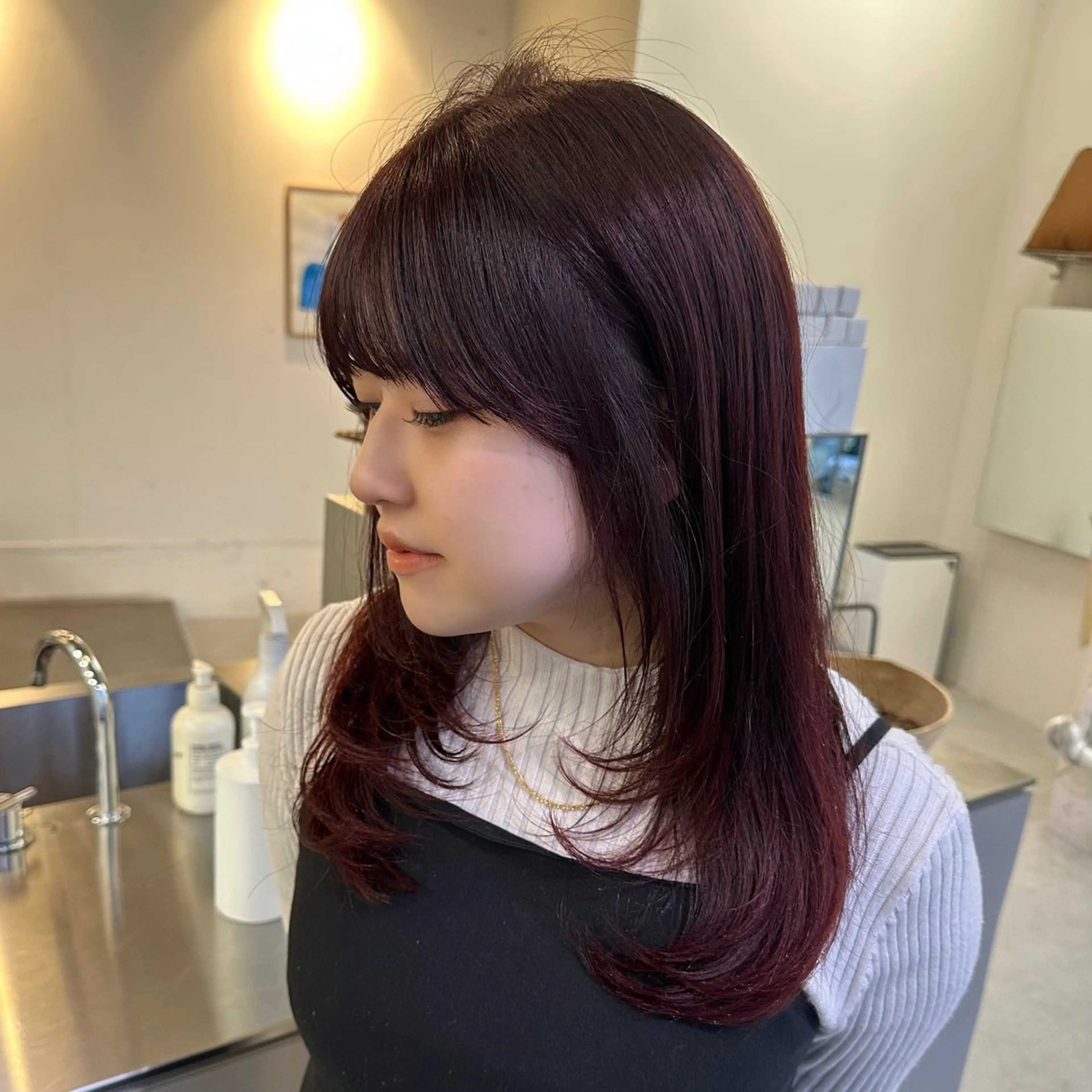 ロング カラー 東京 千駄ヶ谷🫧 hiyori🫧のヘアスタイル