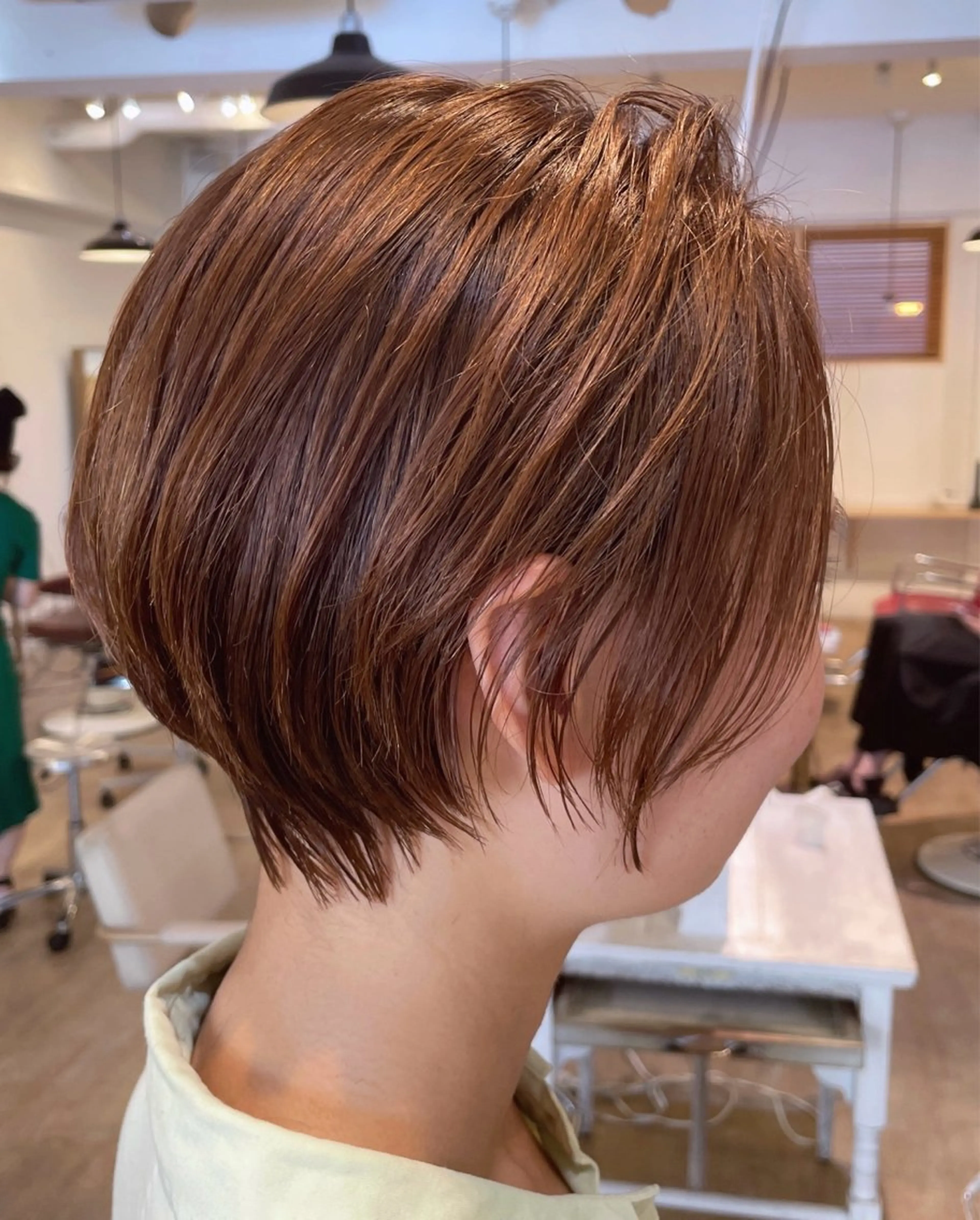 ショート カット トリートメント 髪質改善/似合わせ レイヤー/AYUMUのヘアスタイル