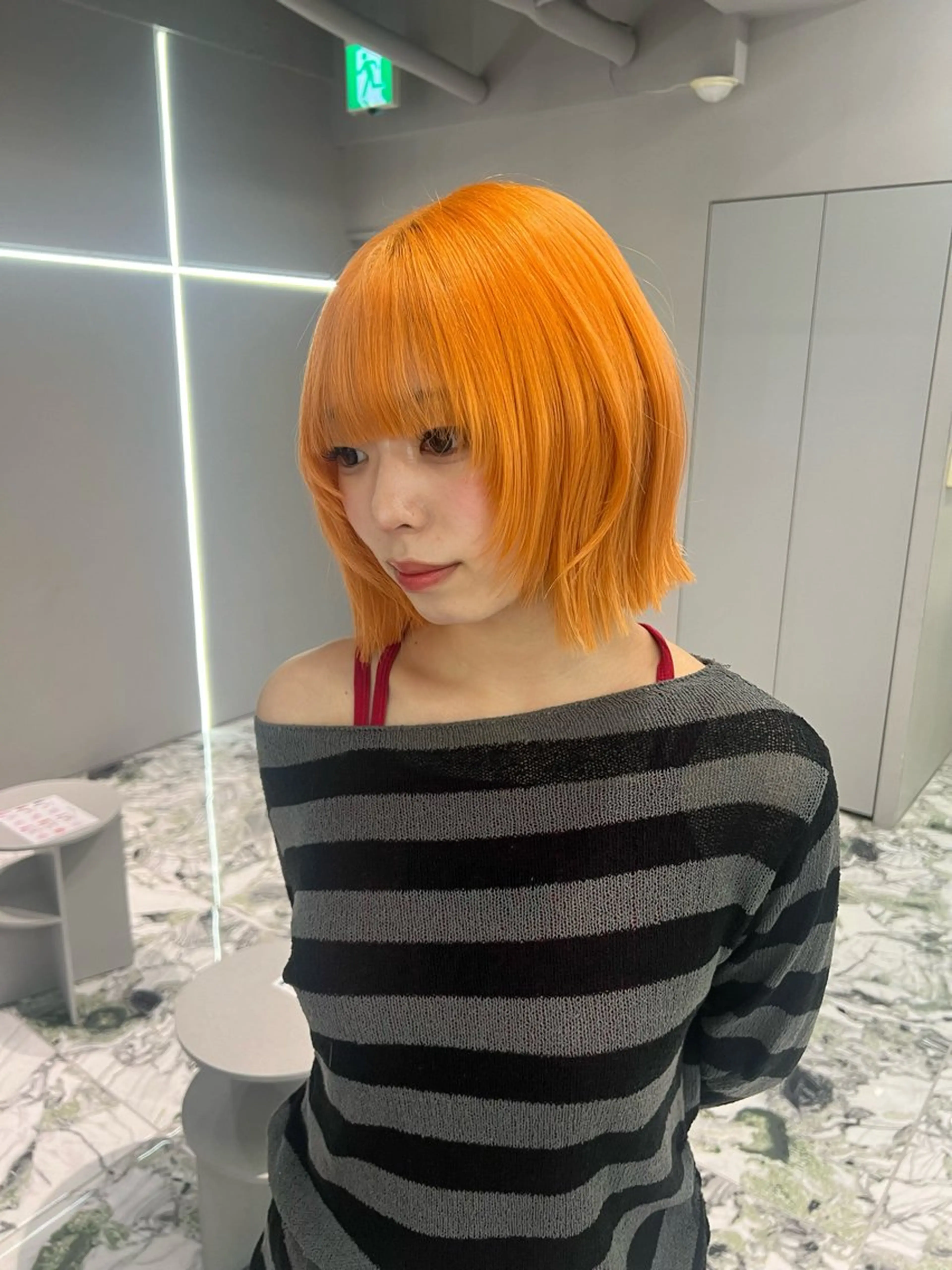 【新規限定】カット＋ケアブリーチ＋カラーの写真