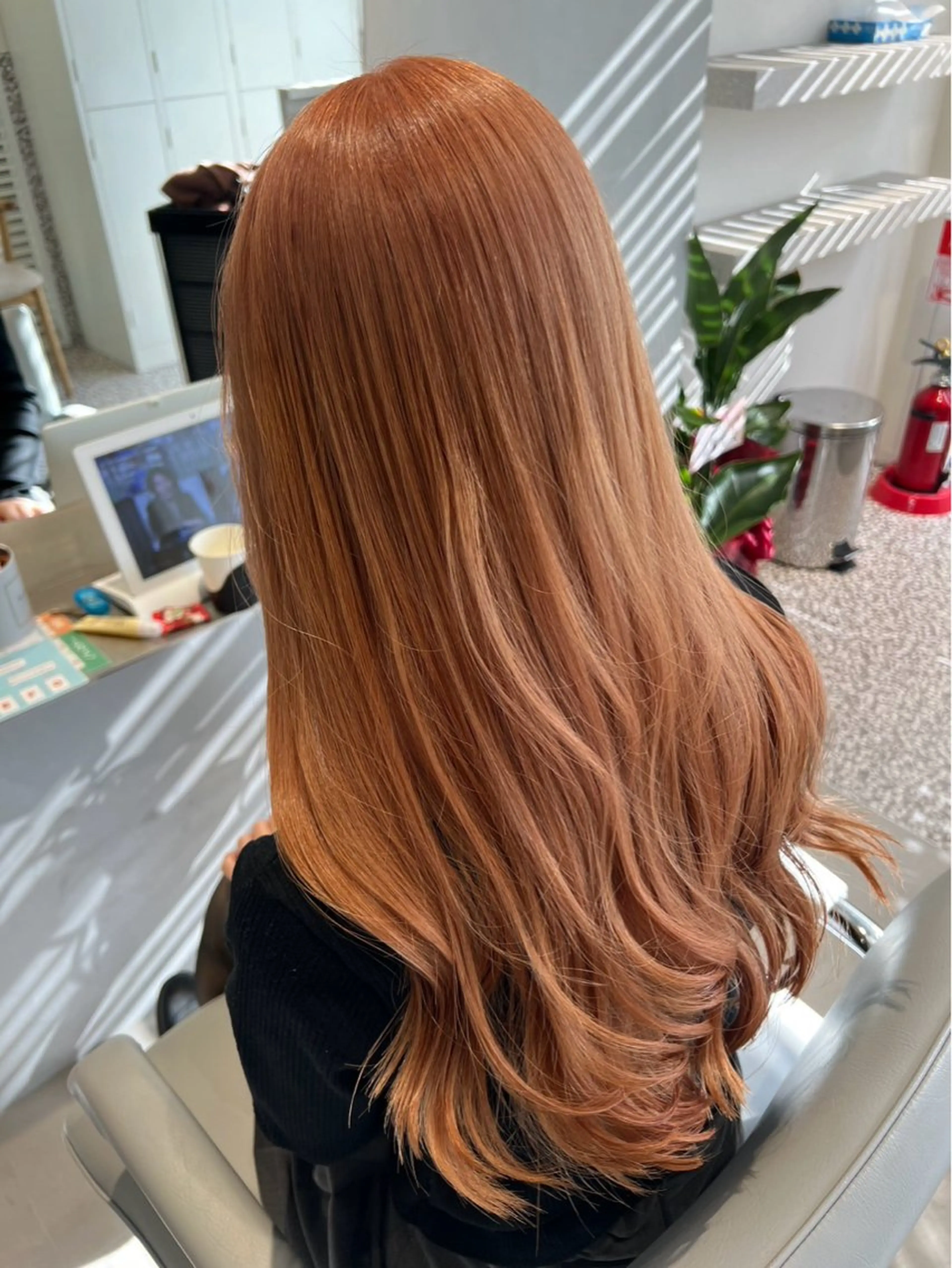 ロング カット ヘアカラー 🫧‪透明感カラー 🫧𝑳𝒖𝒏𝒂のヘアスタイル