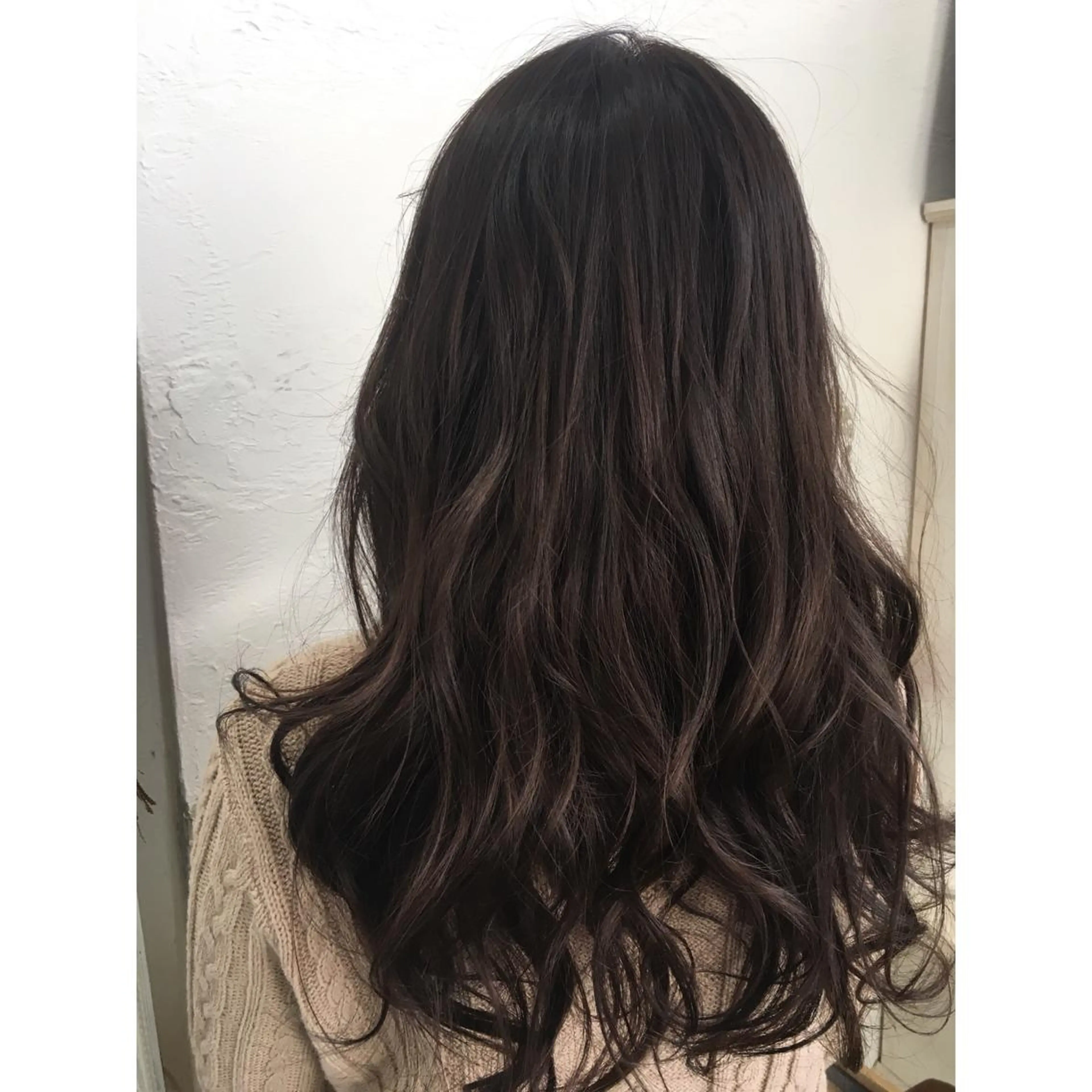 ロング カラー fio マナミのヘアスタイル