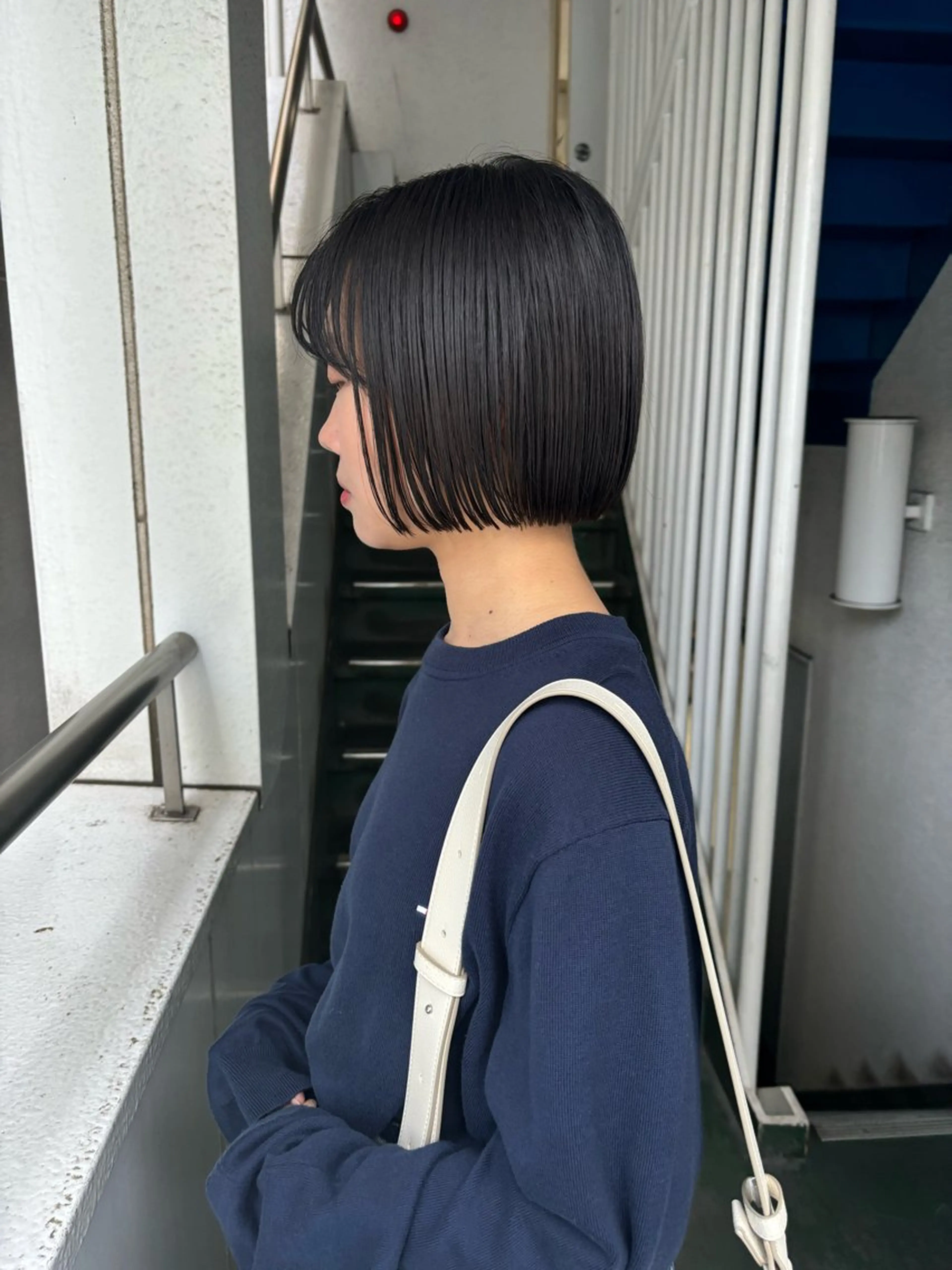 ショート カラー カット yiye 青山所属・無料カットモデル募集 🌱ひょうがのヘアスタイル