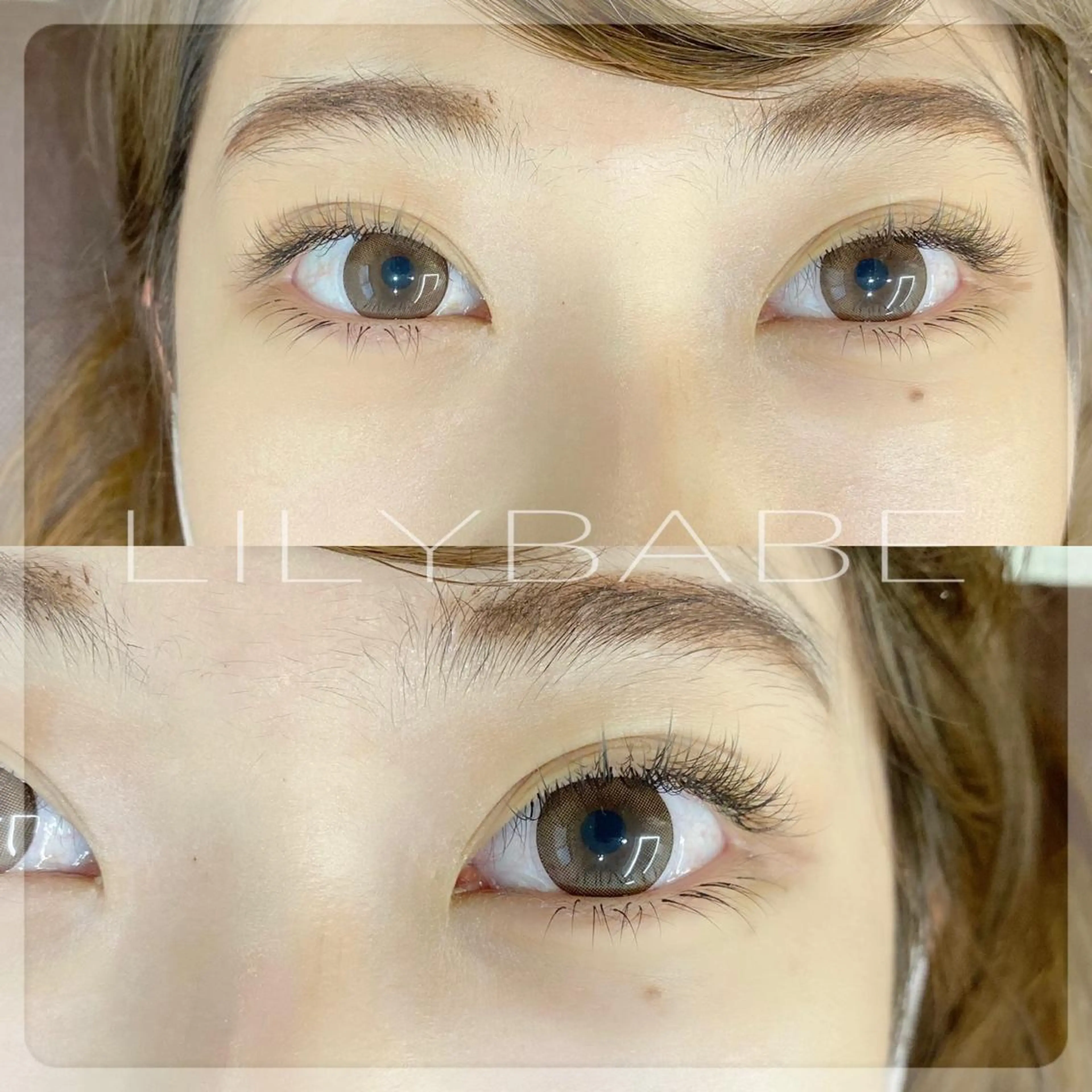 マツエク・マツパ ナチュラル 下まつげエクステ ボリュームラッシュ LILY BABEのマツエク・マツパデザイン