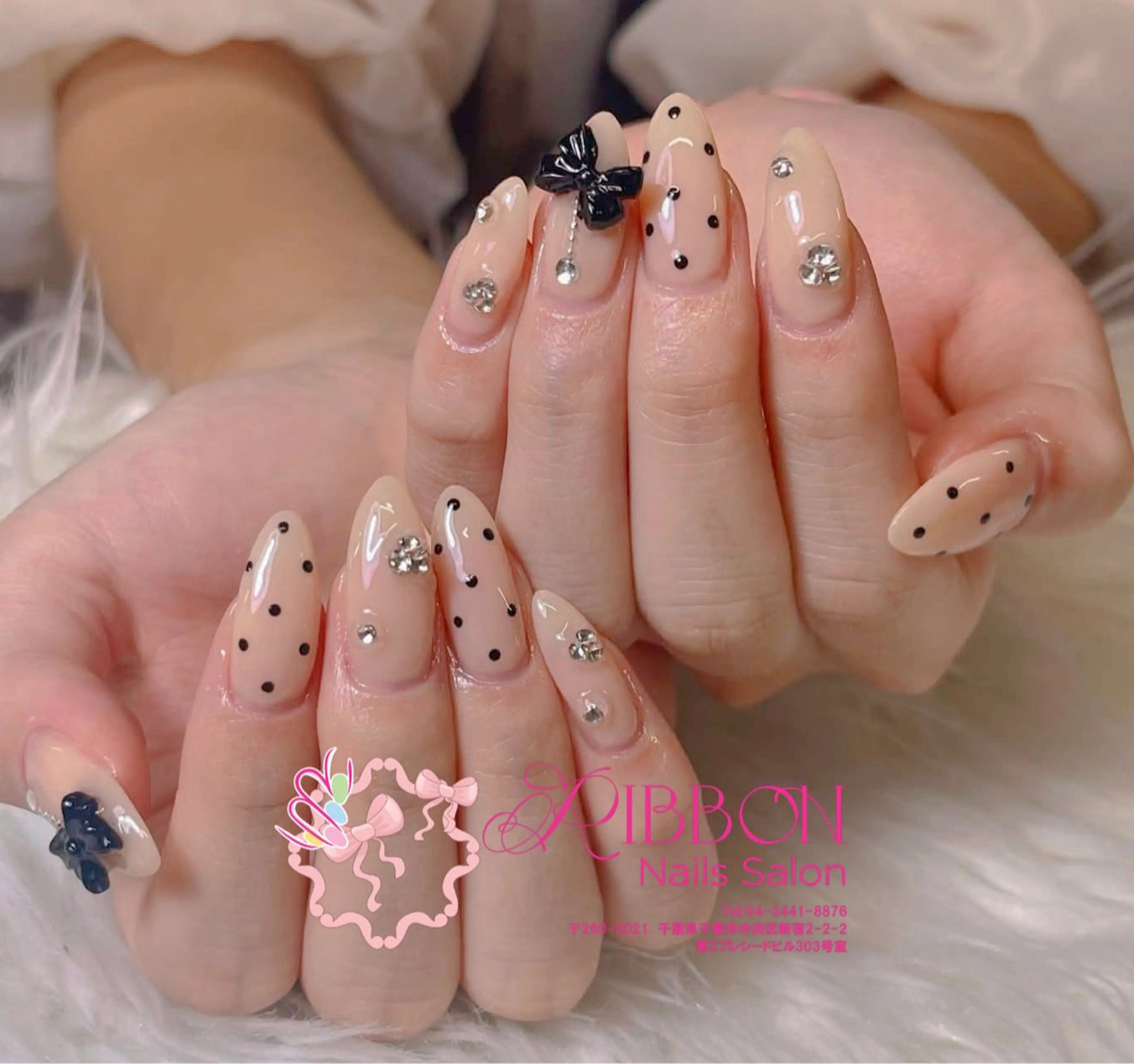 ネイル フレンチネイル ジェルネイル マグネットネイル 持ち込み ニュアンスネイル ハンドネイル Ribbonnail salonのネイルデザイン