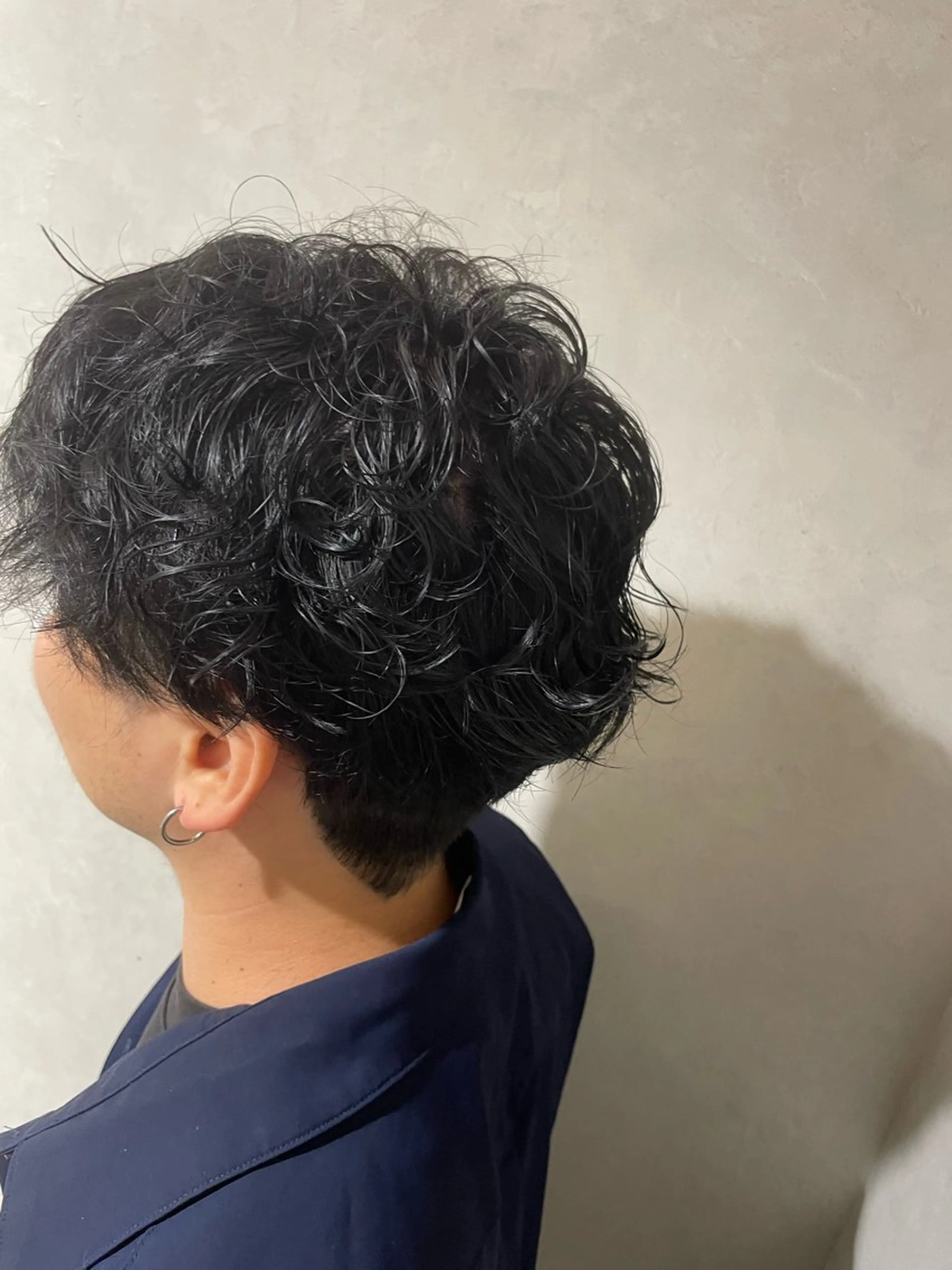 【期間限定マイクロバブル付き❗️】メンズカット＋パーマの写真