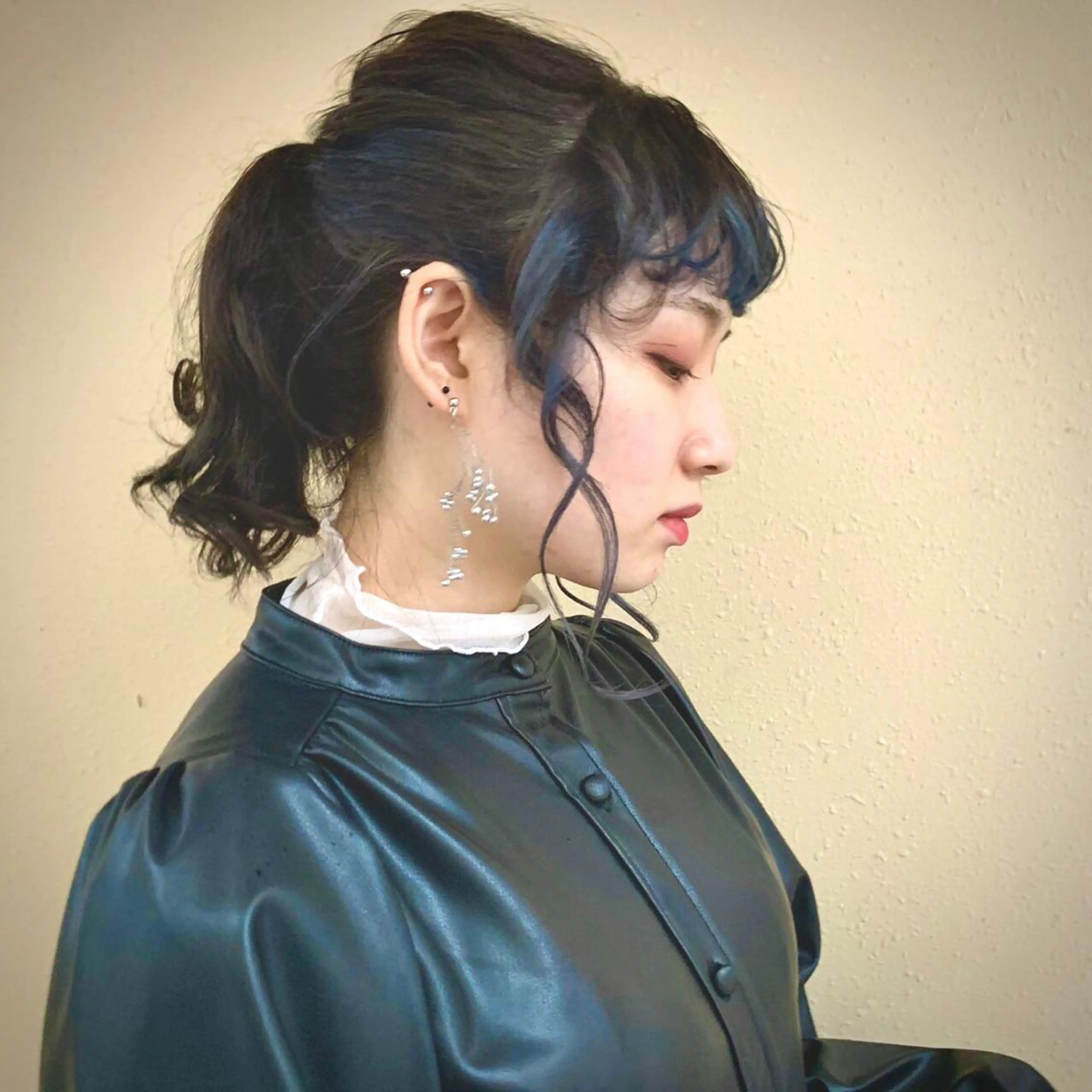 ミディアム カラー ヘアアレンジ 🌿ダブルカラー/ 明大前/中村渓太のヘアスタイル