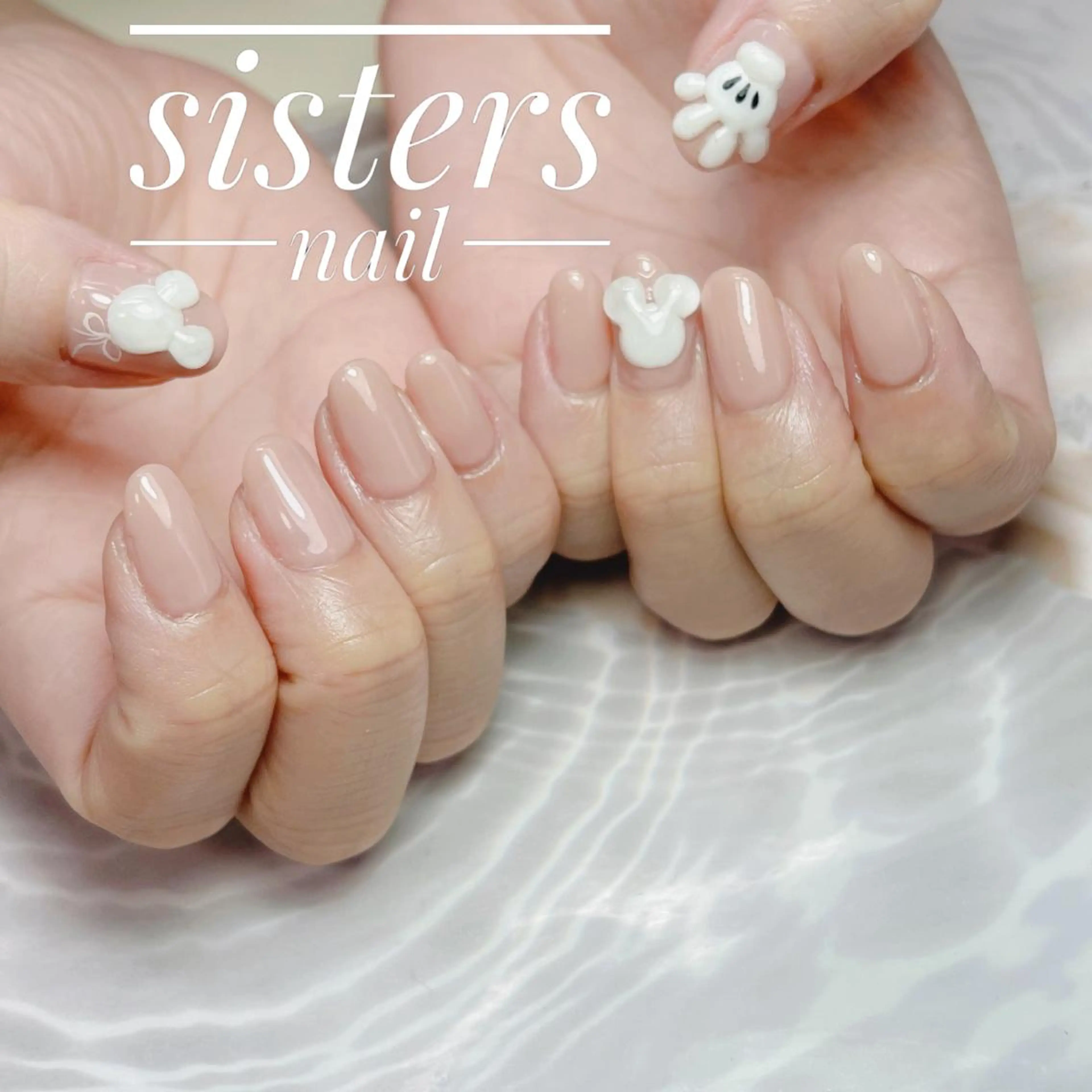 ネイル アートネイル ワンカラーネイル シンプルネイル 夏ネイル sisters nail.fのネイルデザイン