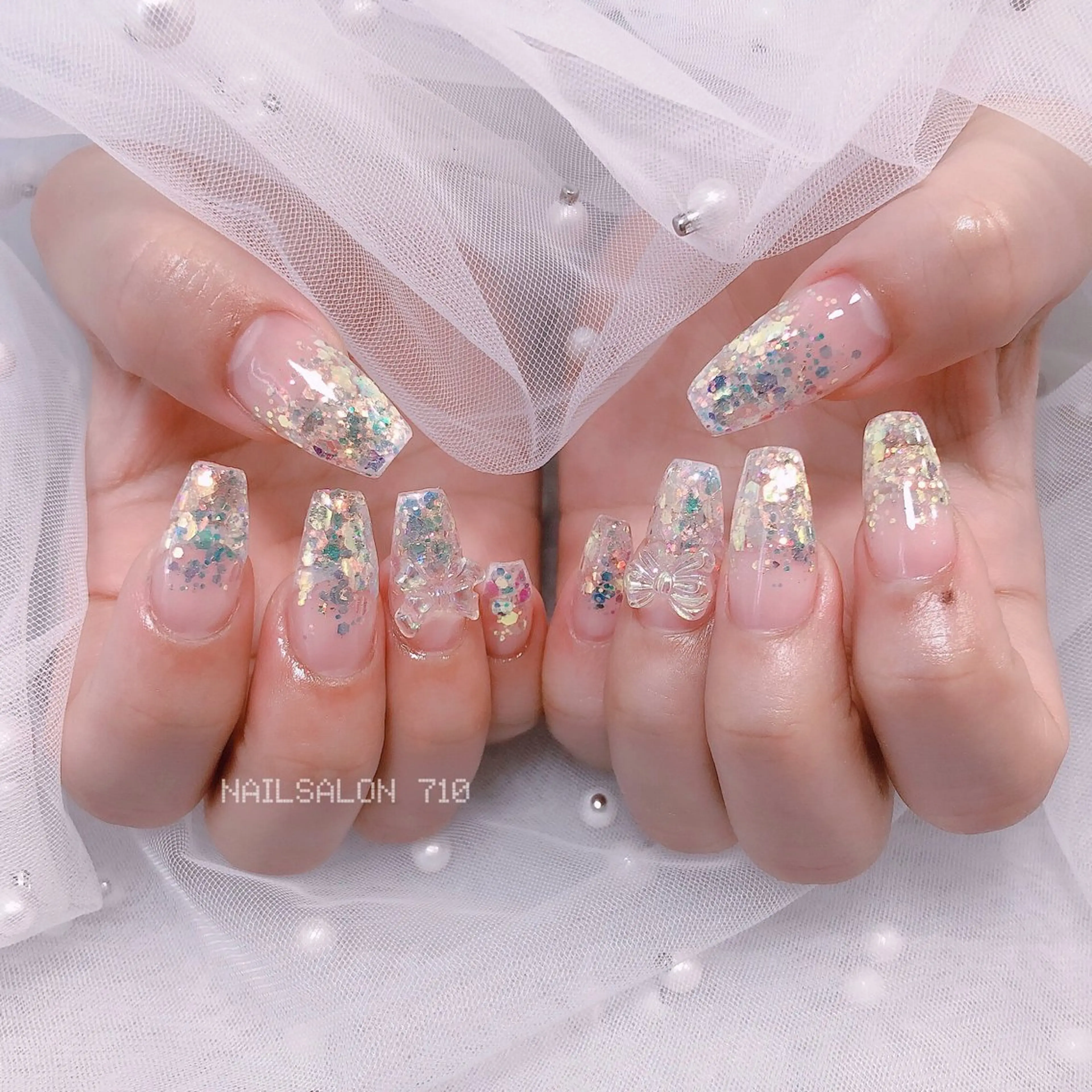 ネイル 長さ出し ナナイチゼロ I.Naoのネイルデザイン