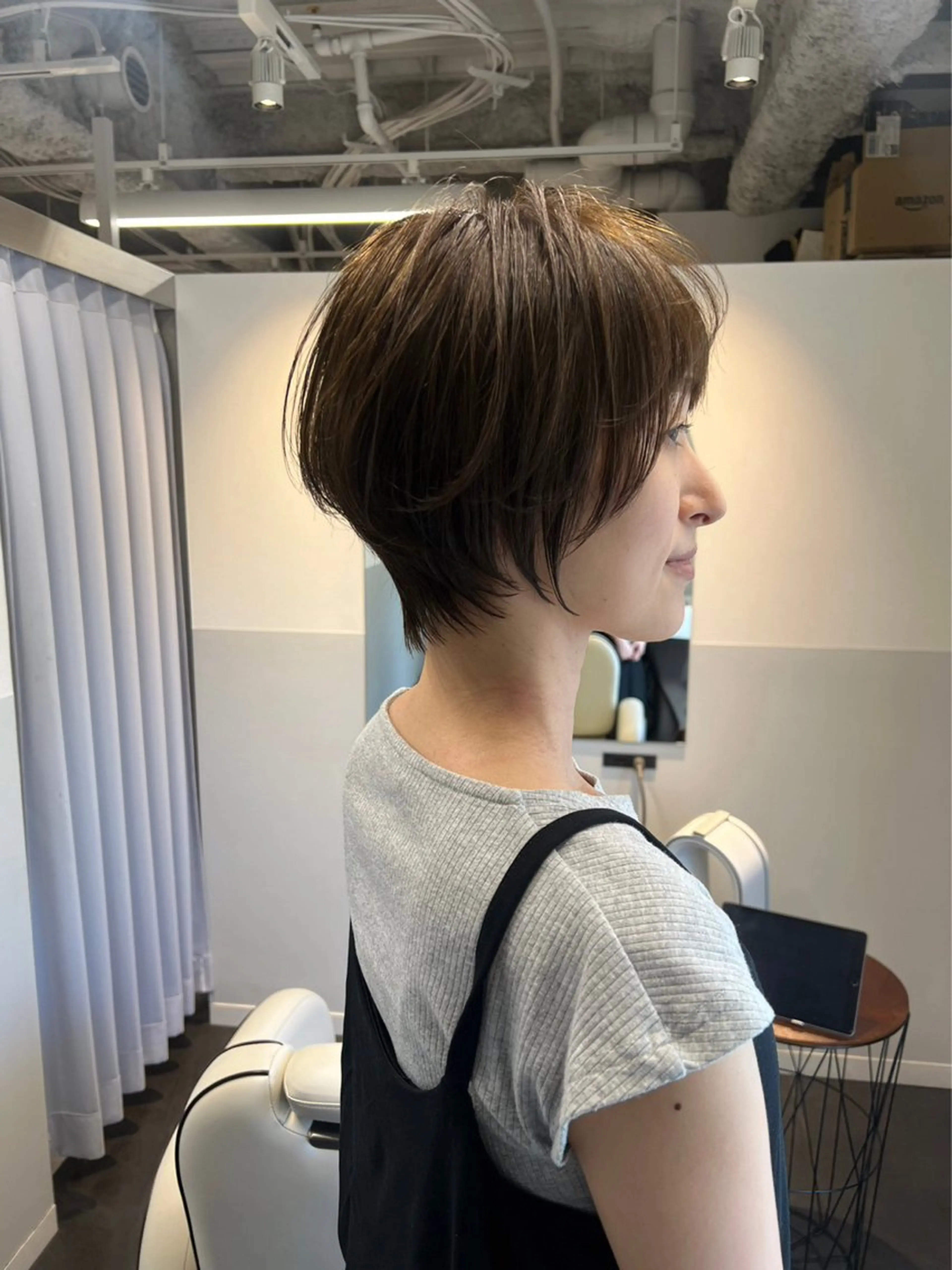 ショート ショートボブ ボブ ショートヘア 🌟ショート/シ ョートボブ/岡田🌟のヘアスタイル