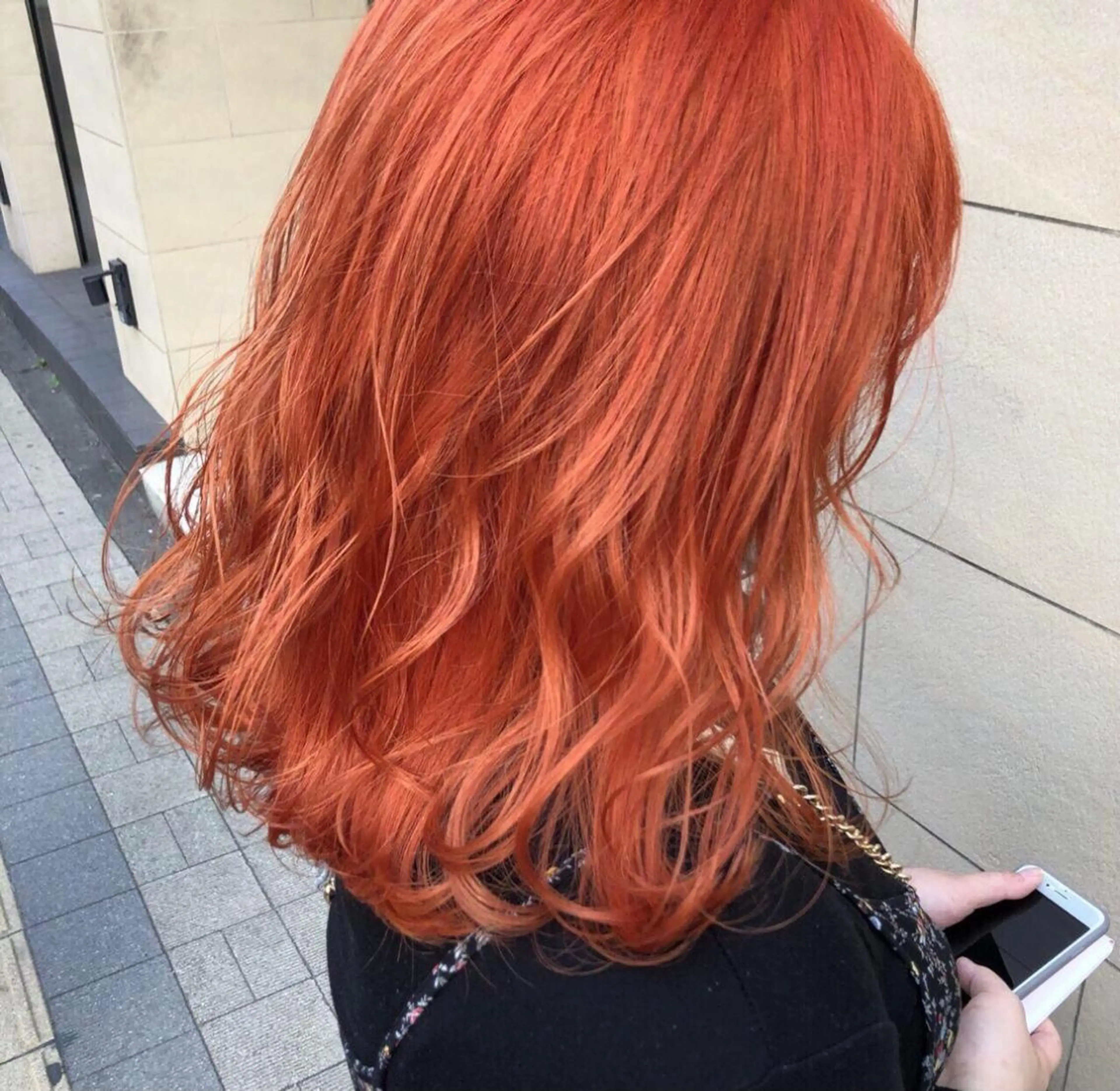 ロング カラー ヘアアレンジ チャンモリパーマ/韓 国/Minami🦋のヘアスタイル