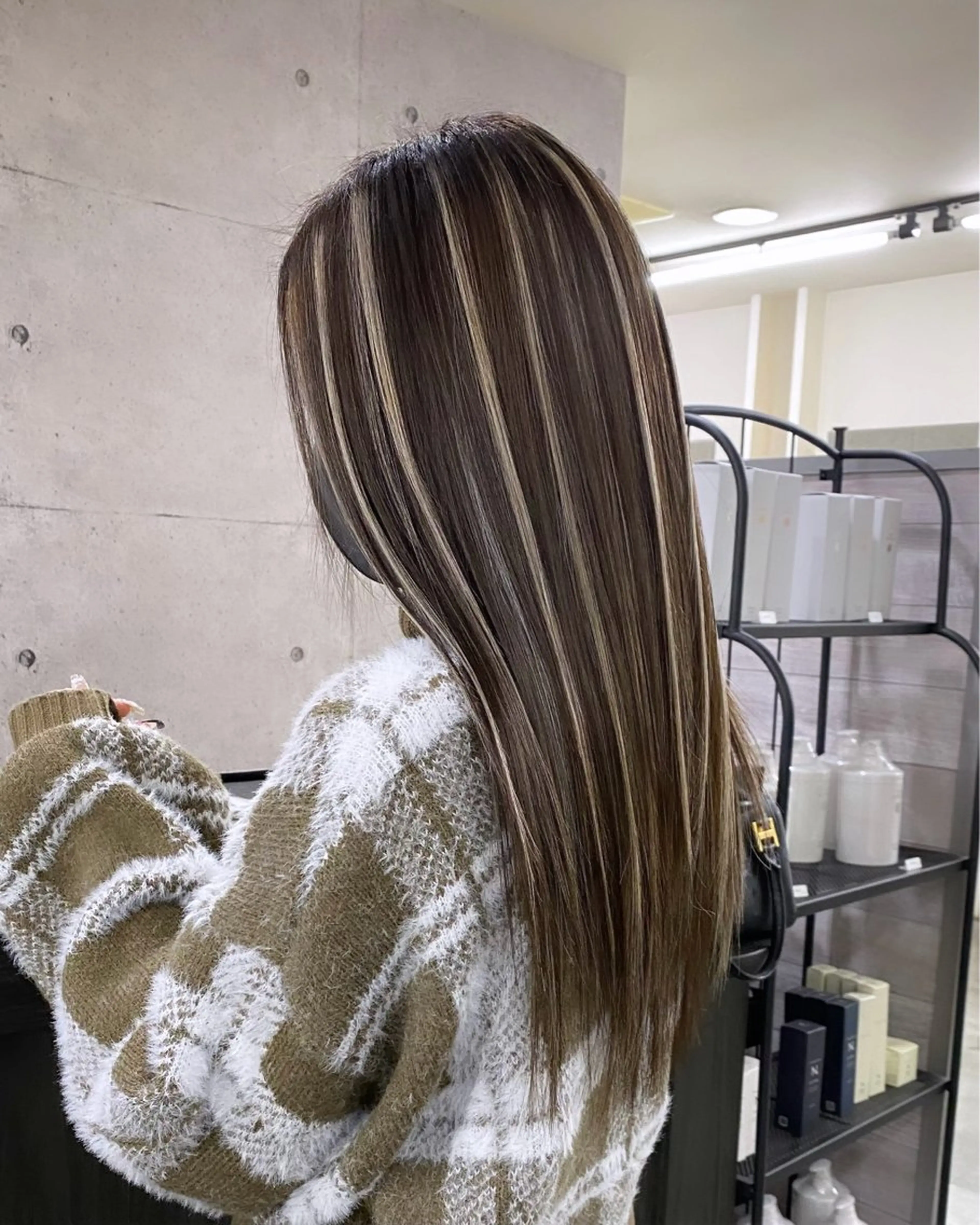 セミロング カラー ショートボブ アディクシーカラー ブリーチ ケアブリーチ ダブルカラー SUZU/岡山/矯正 ブリーチ/レイヤーのヘアスタイル