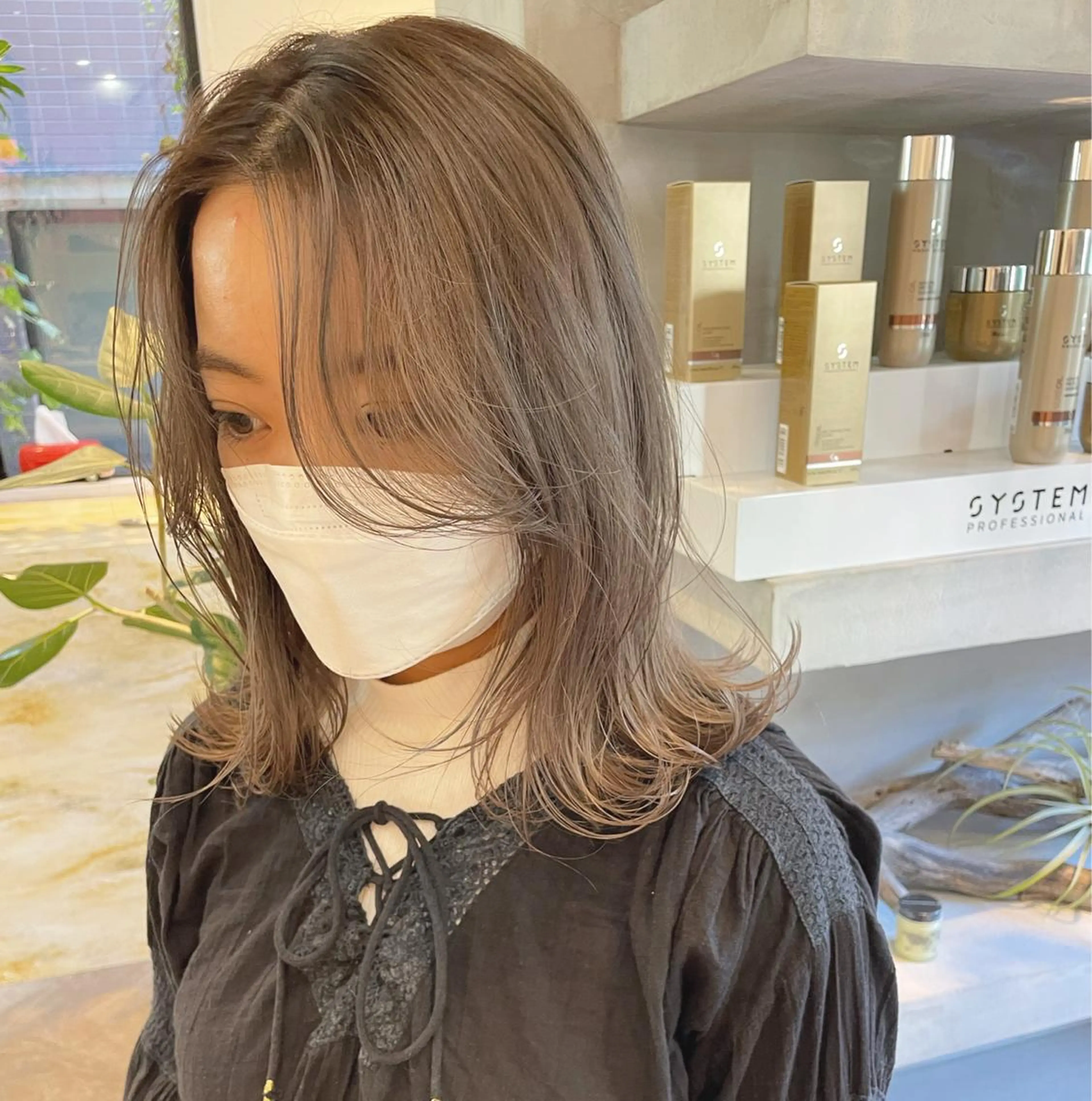 ミディアム カラー 🫧透明感ヘア🫧 🧸竹花　彩希🧸のヘアスタイル