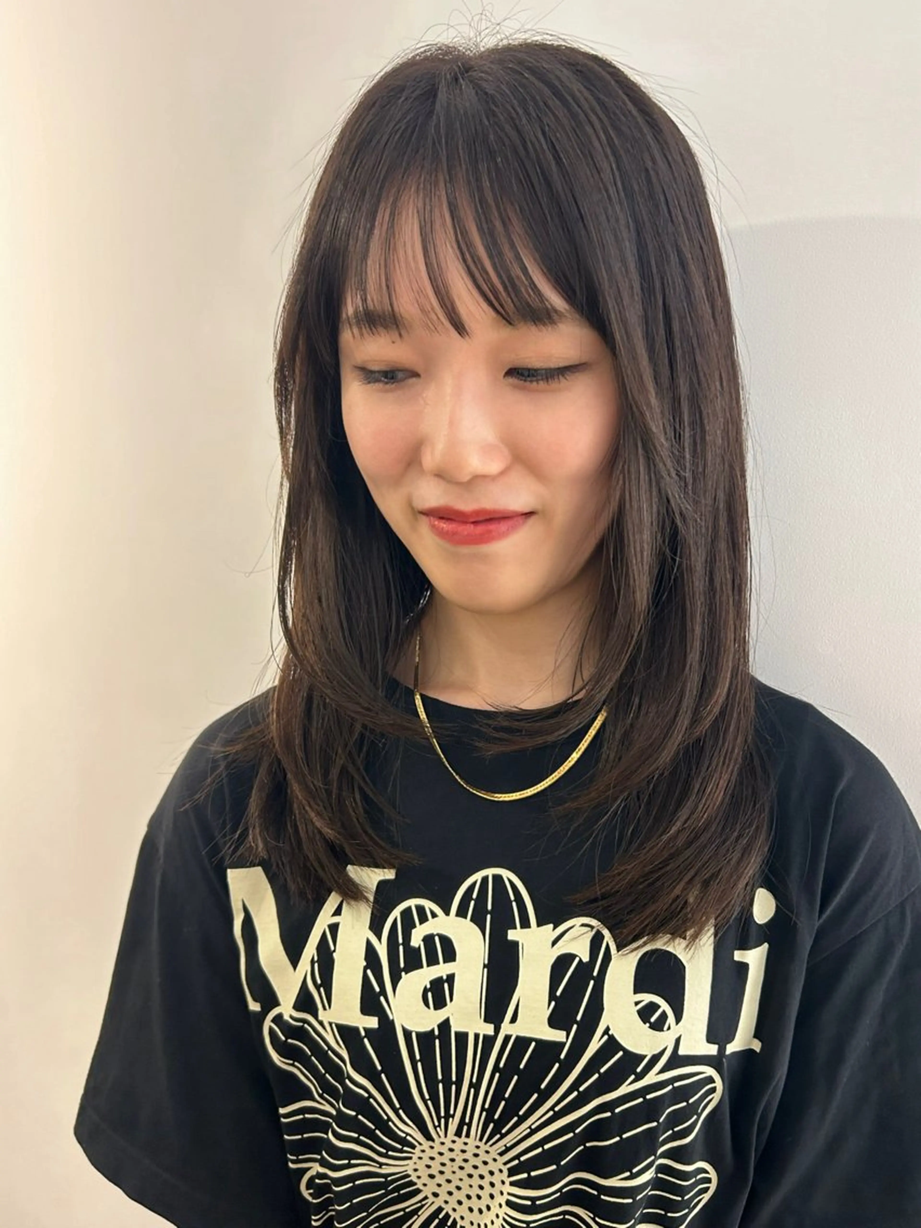 セミロング Ata.所属・kubo nozomiのヘアスタイル