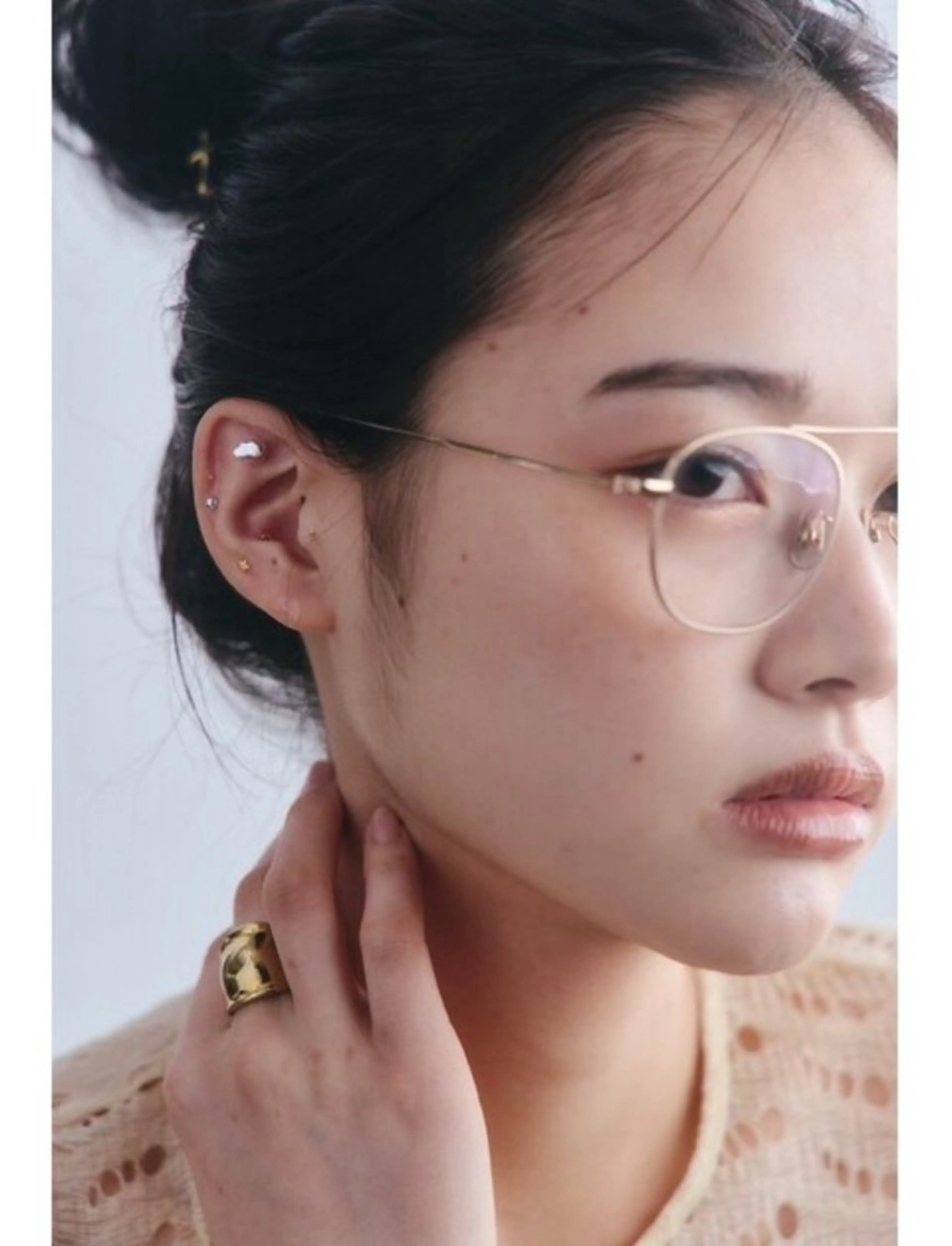 【他クーポンと併用で2,500円】大人気メニュー☆耳ツボジュエリー5粒~の写真