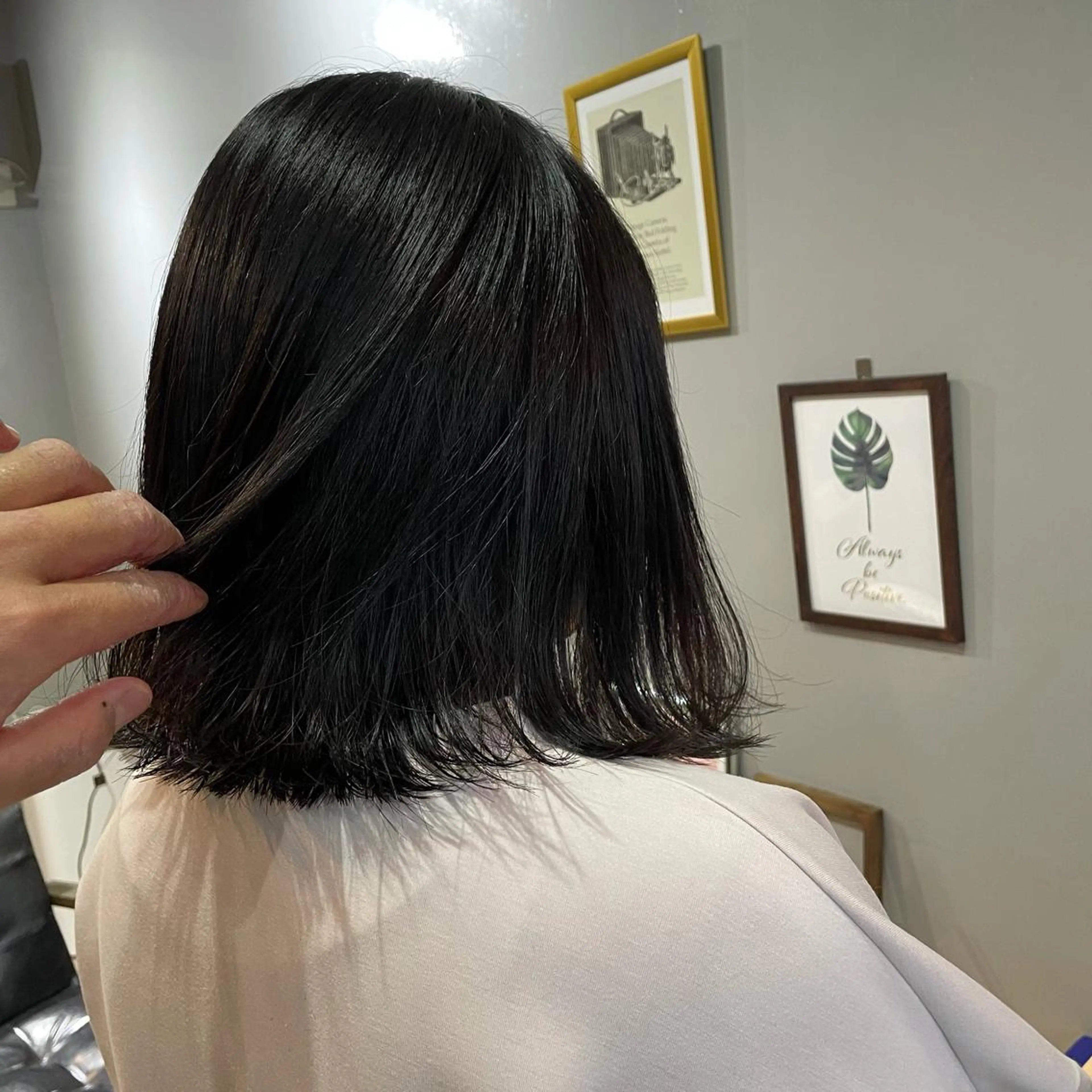 ショート 渡辺俊介 暗髪カラー /美髪矯正/髪質改善のヘアスタイル