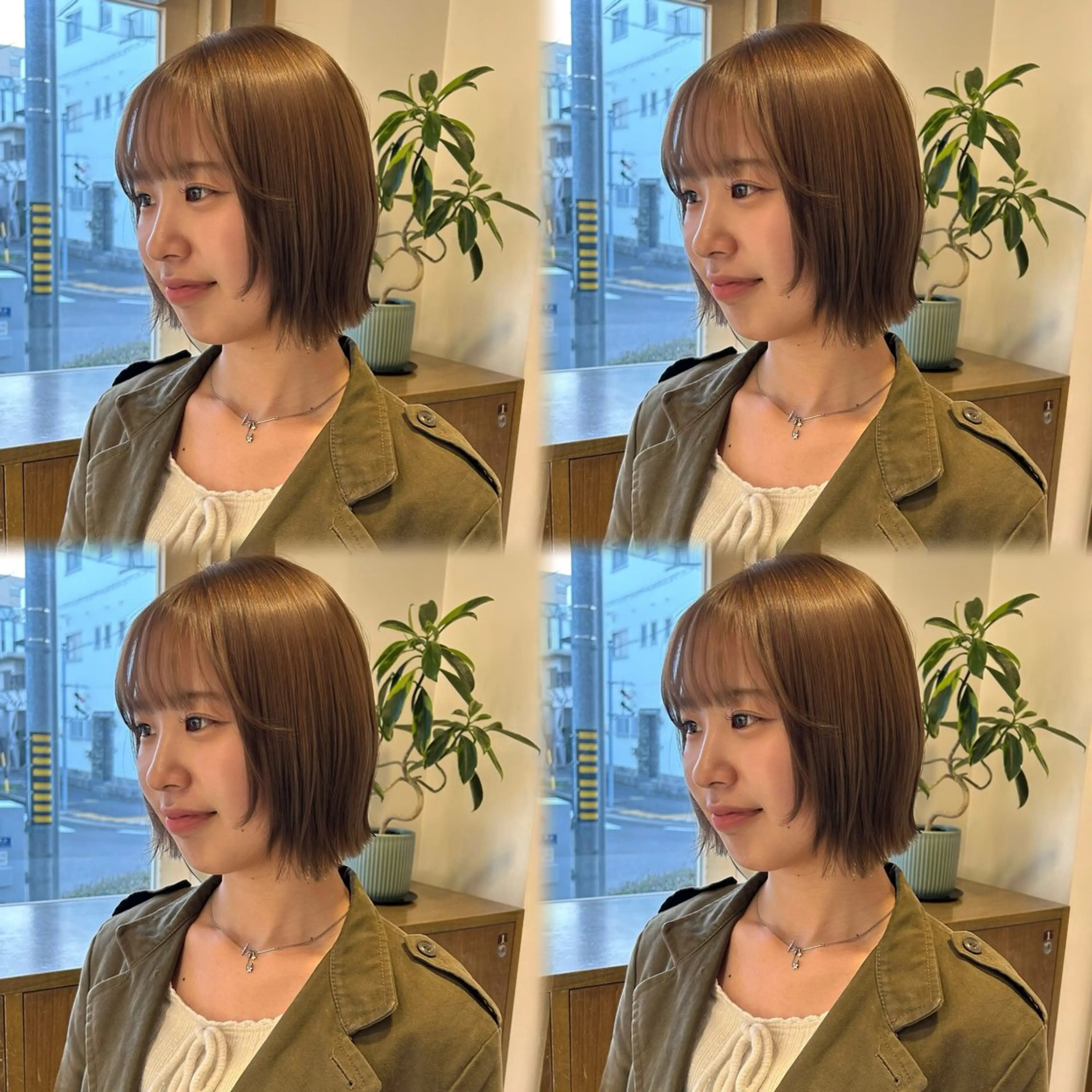 ショート カラー ヘアカラー 🫧ニュアンスカラー 🫧横田 冴🫧のヘアスタイル