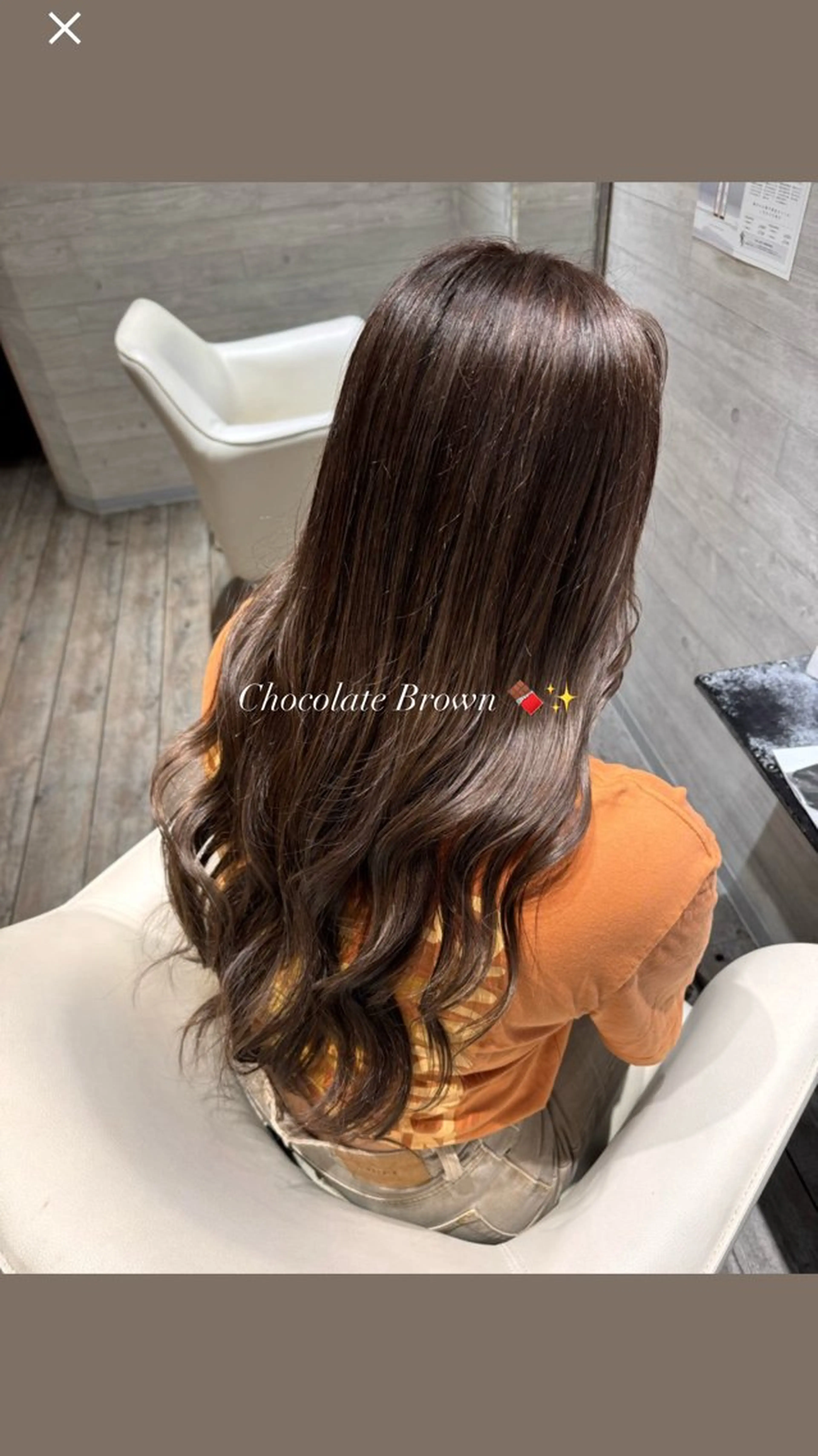 【女性人気No.2🥈✨】透明感ワンカラー➕艶トリートメント💖ブリーチなしでも可愛く💭　¥5980の写真