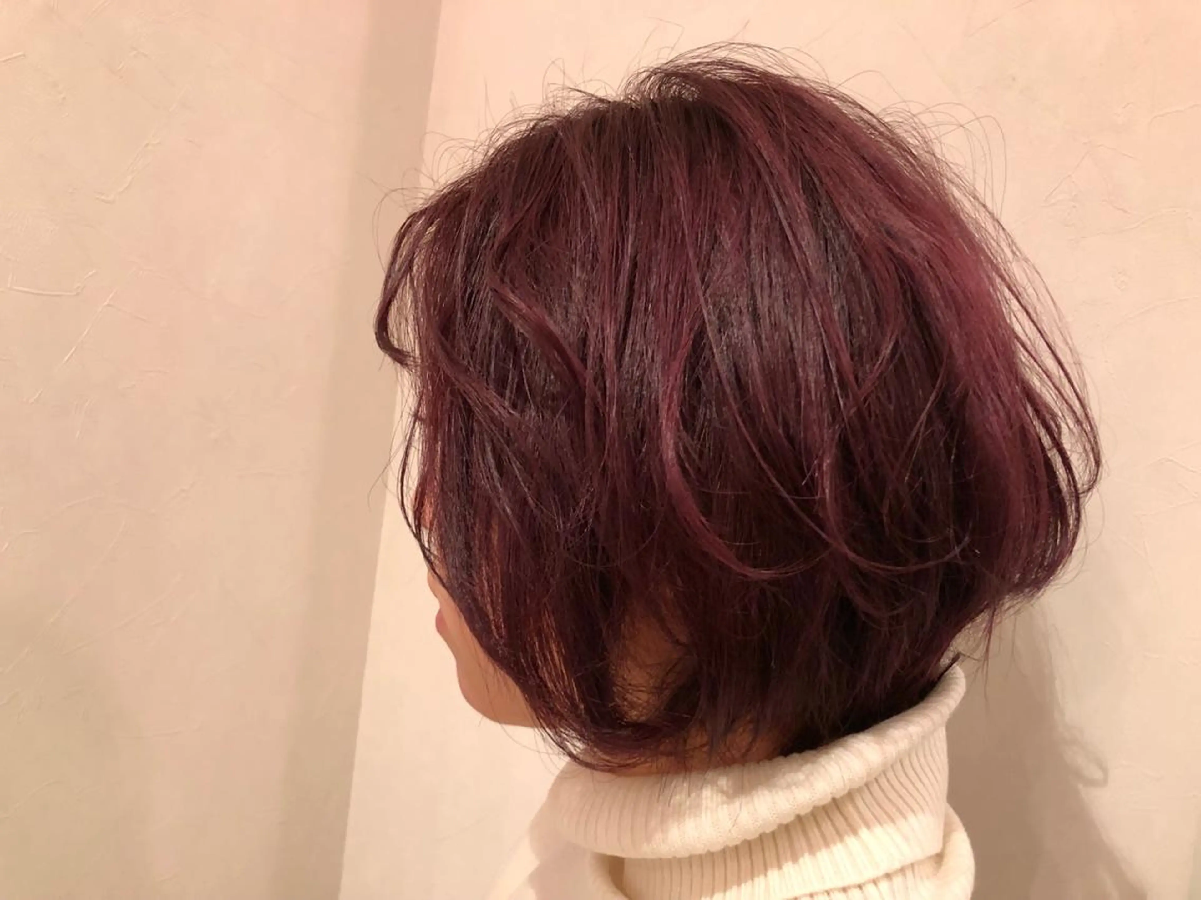 ショート パーマ/透明感カラー /ボブ/吉田一生のヘアスタイル